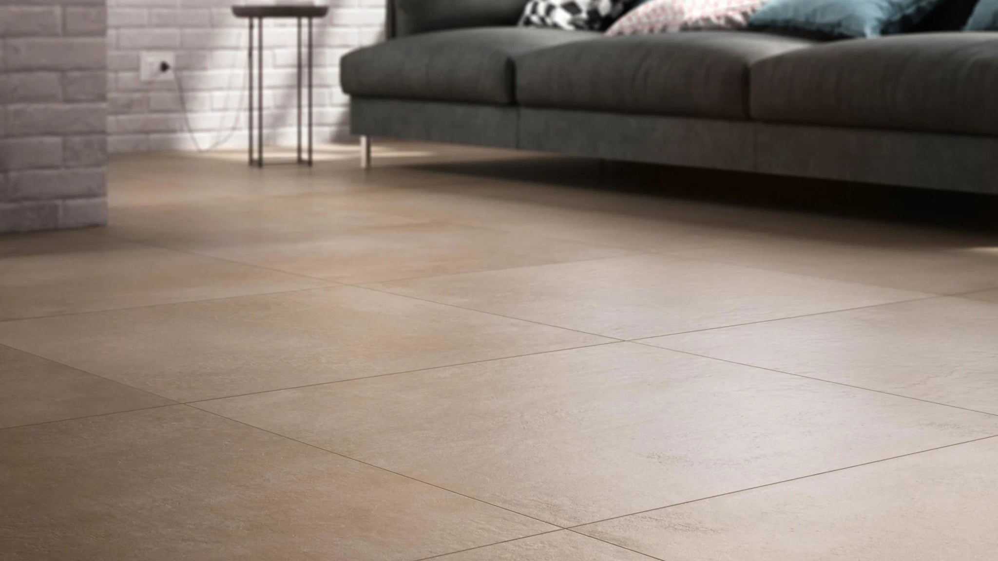 Ragno Studio 00K3M296 Vloertegel 100X100 Tortora 7mm Mat R9 - Mozaiektegel.com