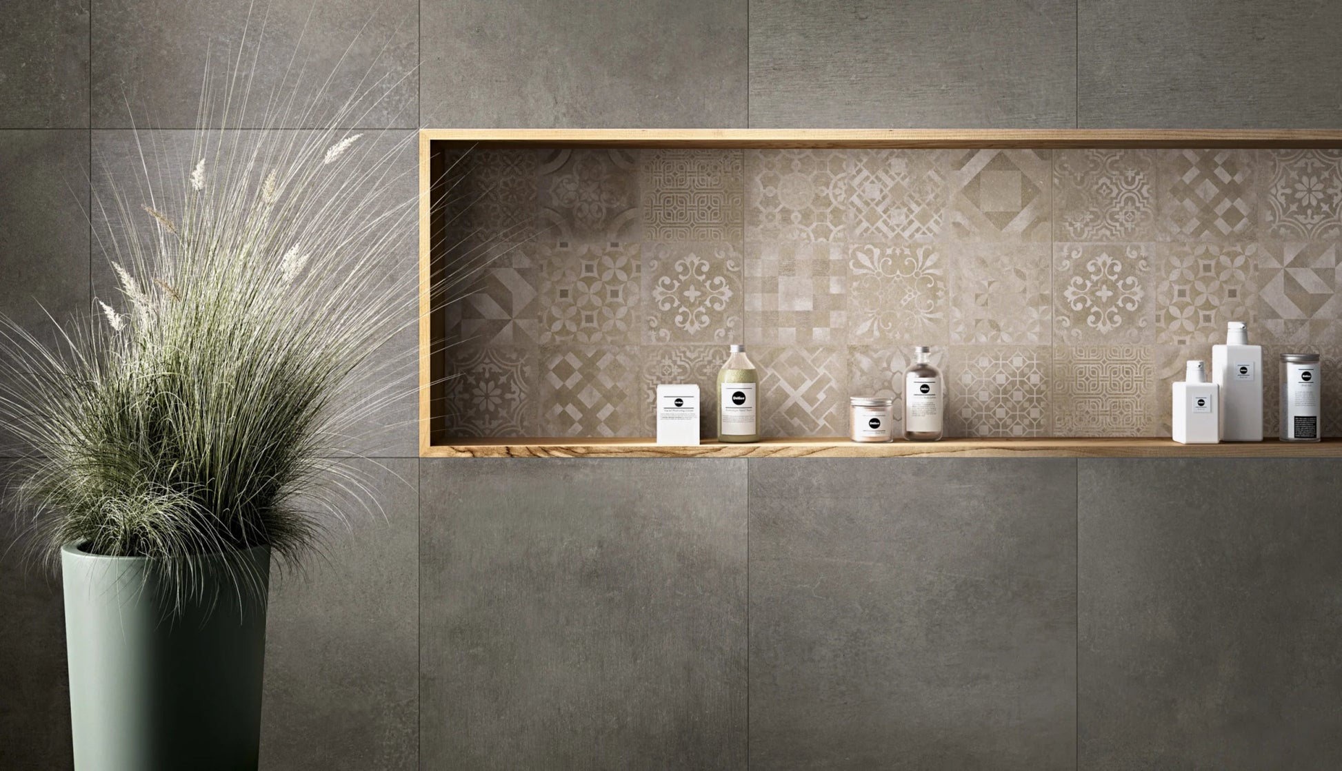 Ragno Studio 00K3M496 Vloertegel 100X100 Antracite 7mm Mat R9 - Mozaiektegel.com