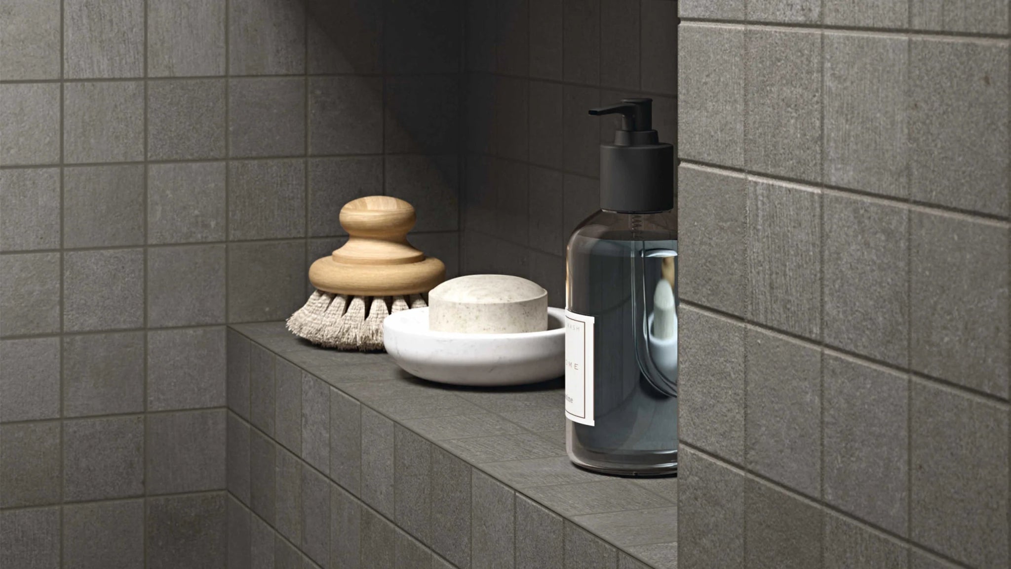 Ragno Studio 00K3M496 Vloertegel 100X100 Antracite 7mm Mat R9 - Mozaiektegel.com