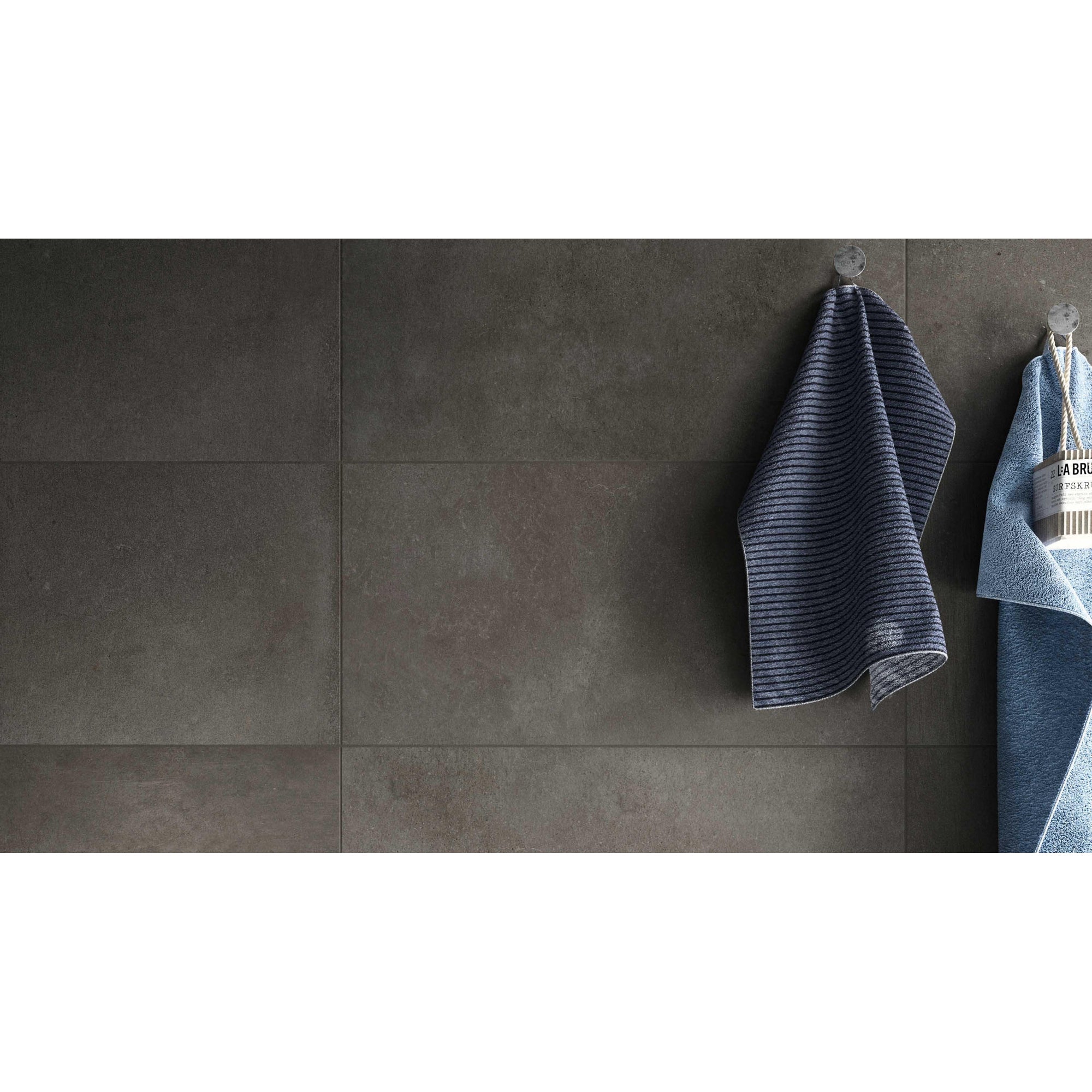 Ragno Studio 00K3MD40 Vloertegel 150X150 Antracite 9mm Mat R9 - Mozaiektegel.com