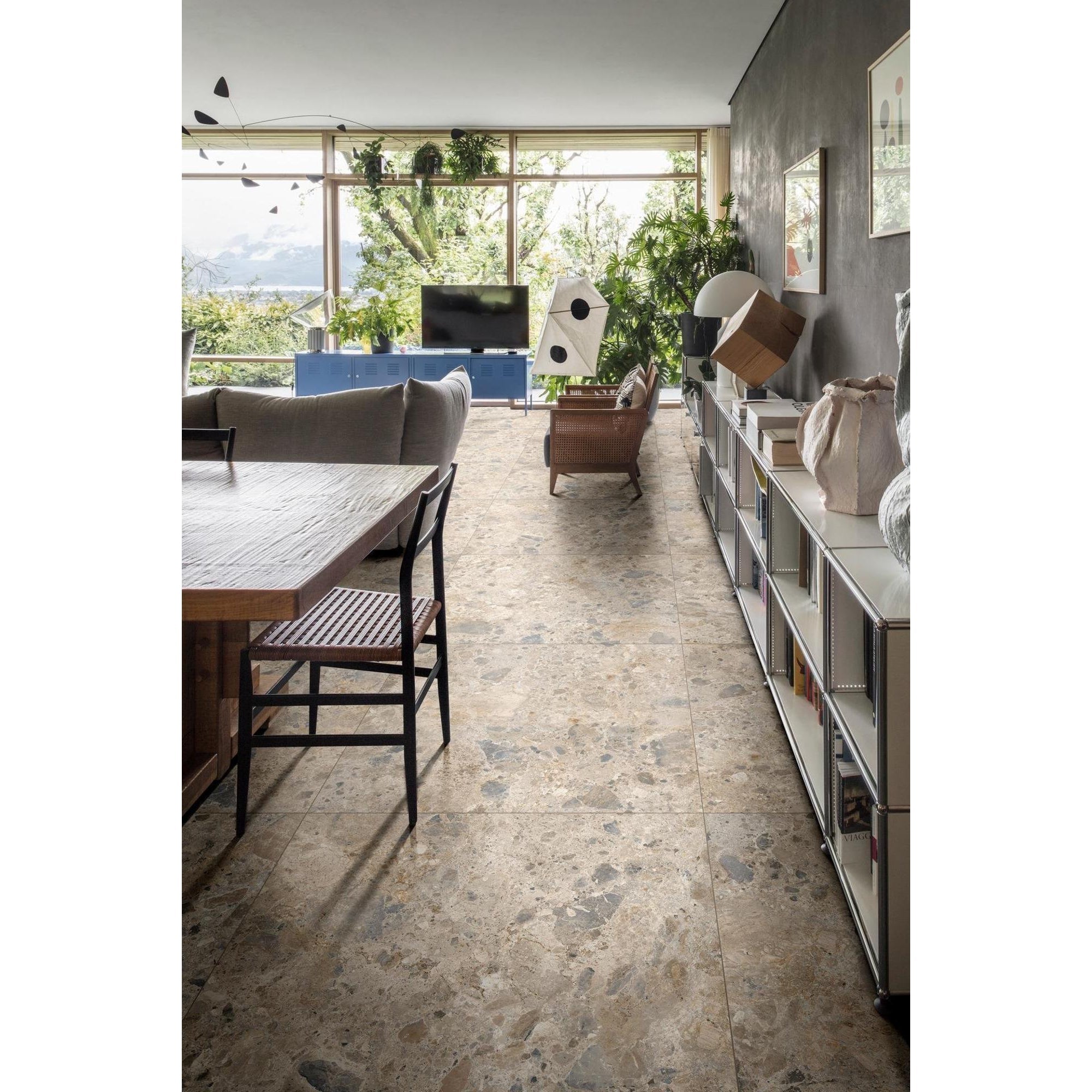 Ragno Studio R4PU Vloertegel 600X600 Ghiaccio 9,5mm Mat Ret.R9 - Mozaiektegel.com