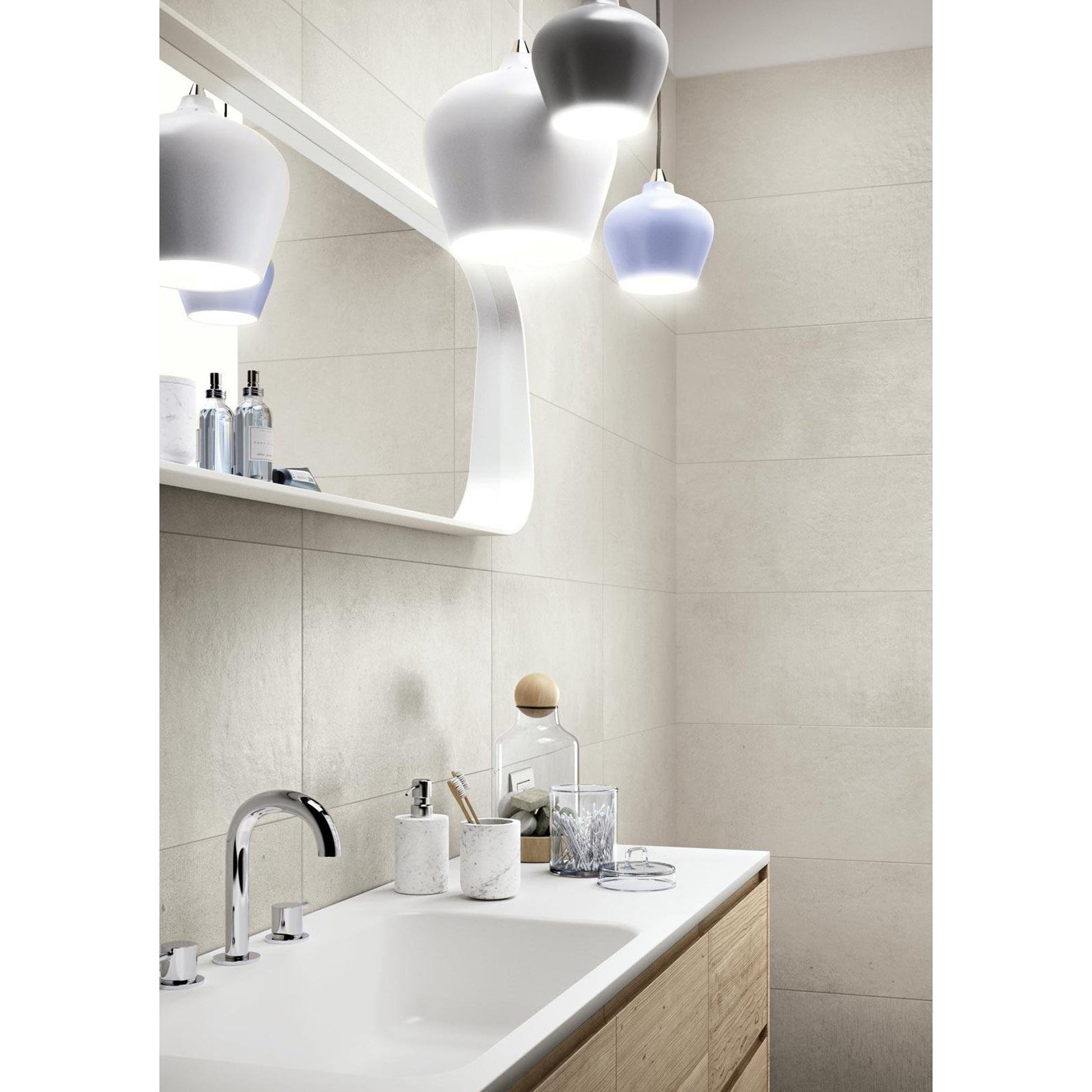 Ragno Studio R4QF Vloertegel 300X600 Ghiaccio 9,5mm Mat Ret.R9 - Mozaiektegel.com