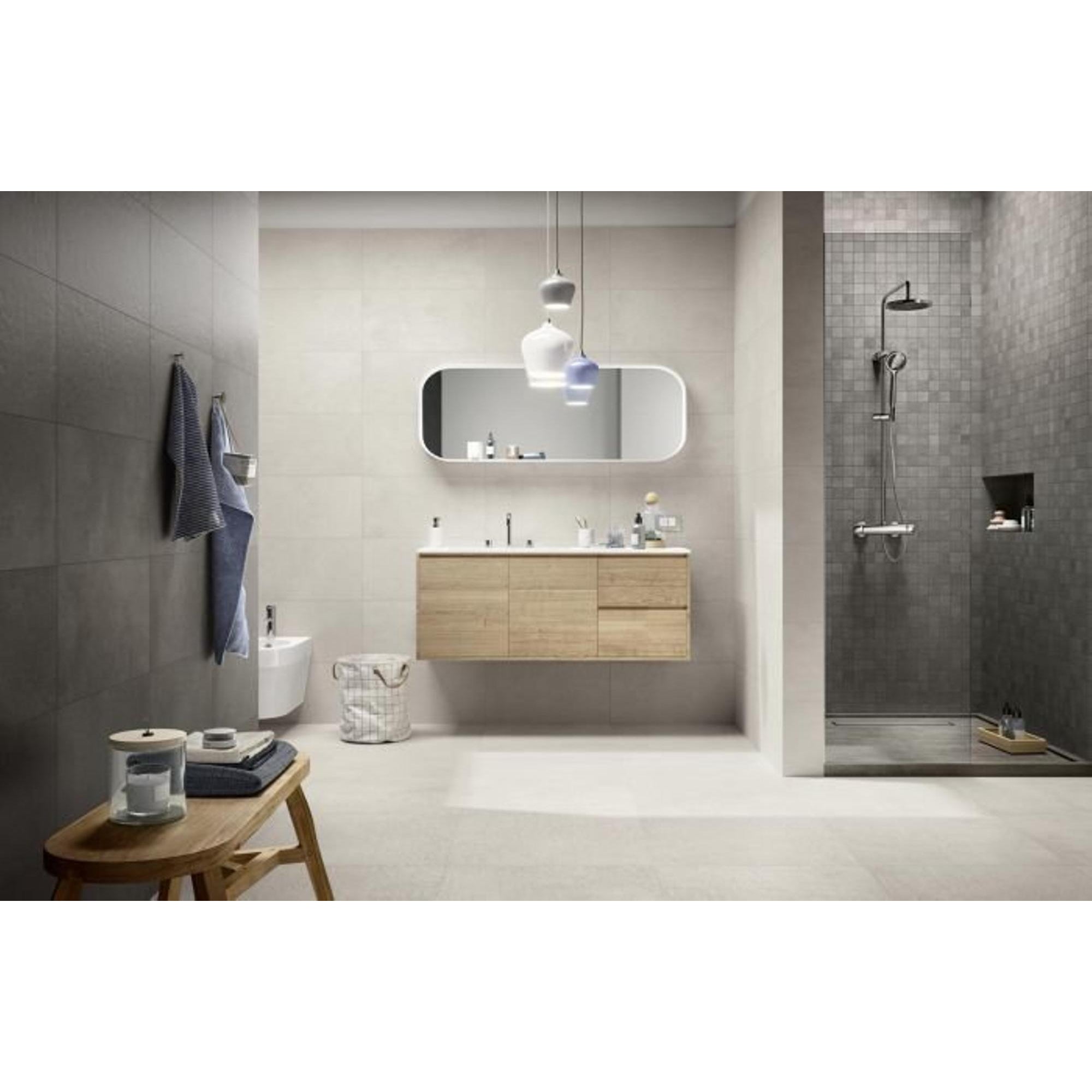 Ragno Studio R4QF Vloertegel 300X600 Ghiaccio 9,5mm Mat Ret.R9 - Mozaiektegel.com