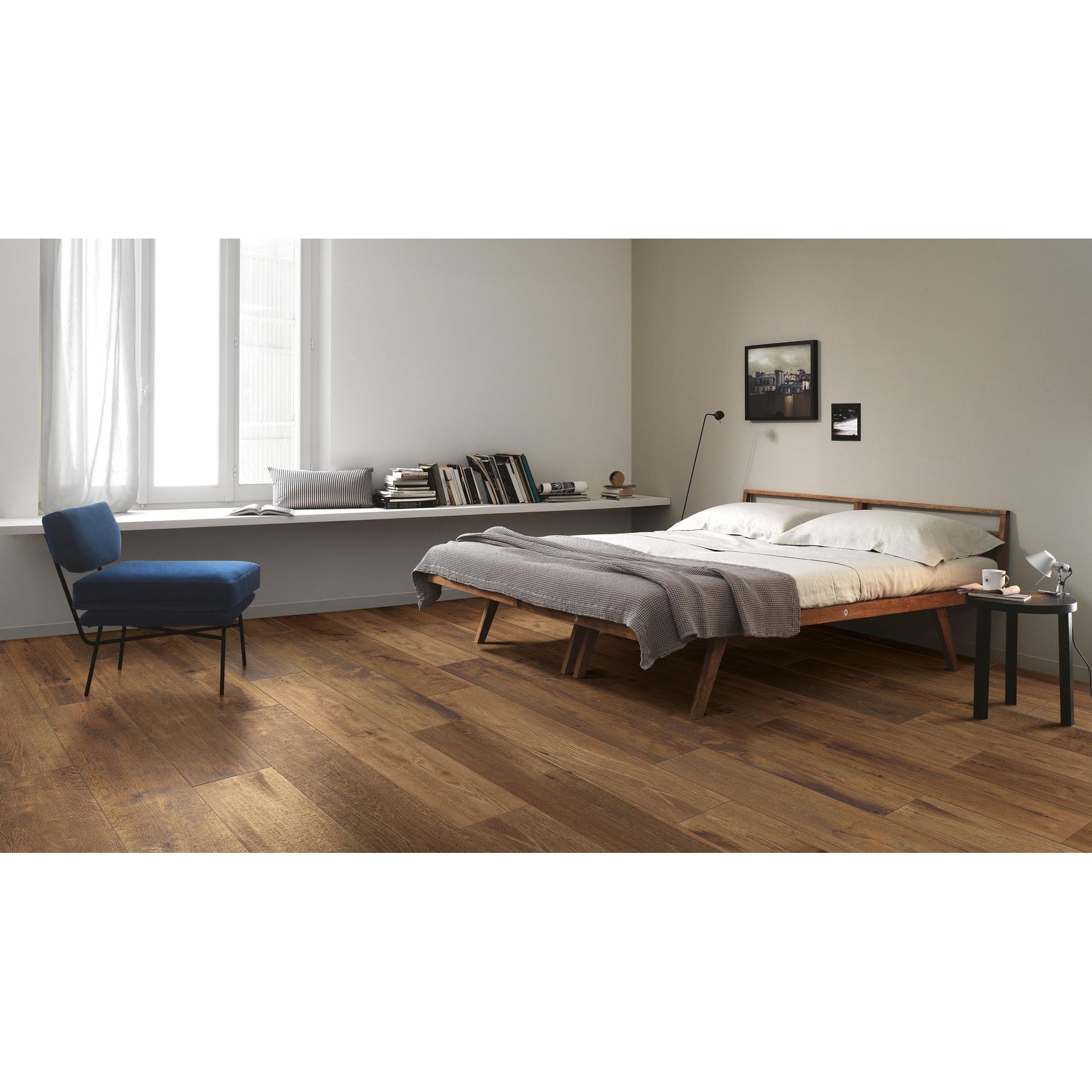 Ragno Woodsense R7EX Vloertegel 250X1500 Marrone 10,5mm Mat Ret.R10 - Mozaiektegel.com