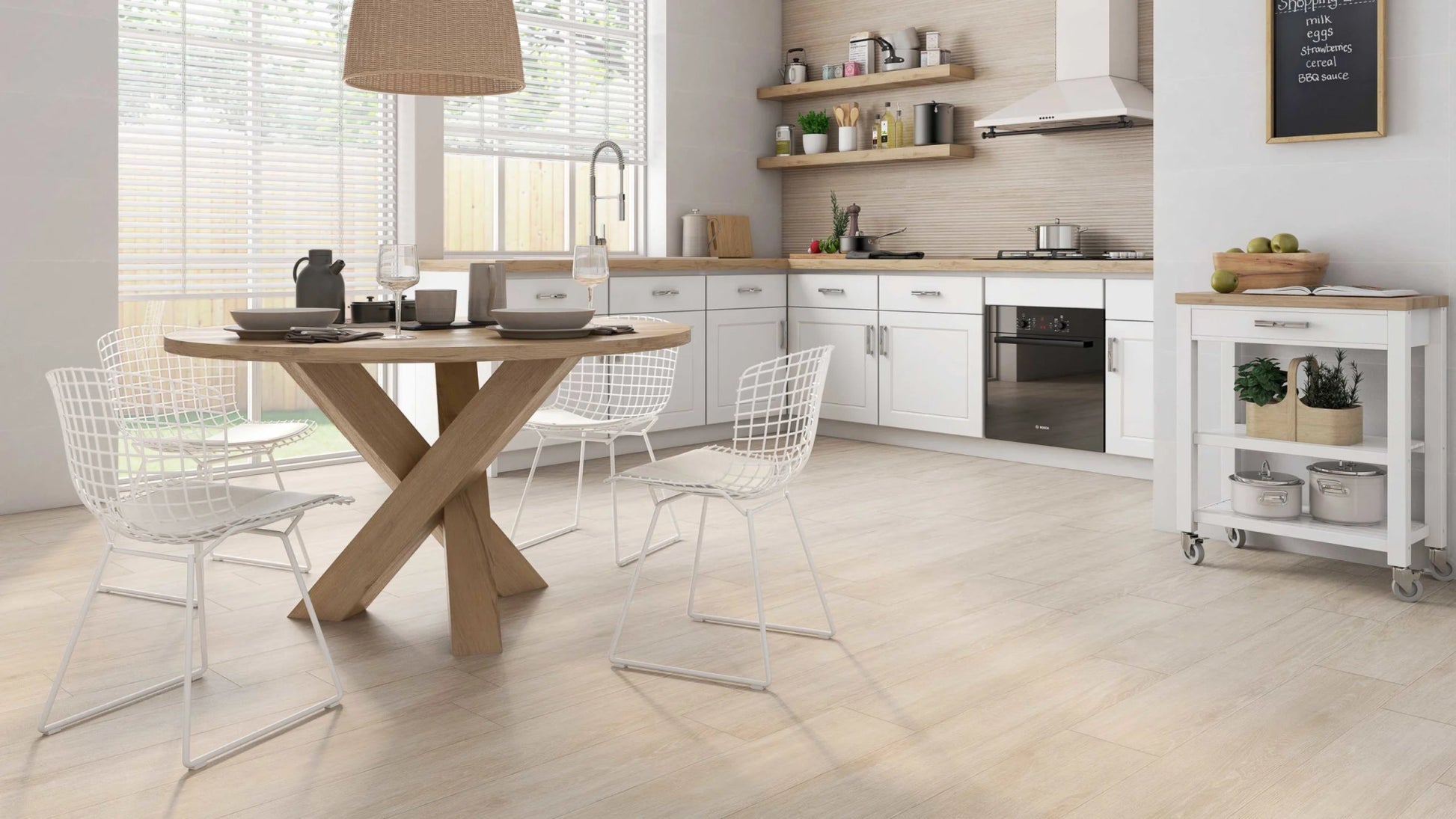 Roca Abbey FN80A6O741 Vloertegel 200X1200 Roble 7,5mm Mat Ret.R10 - Mozaiektegel.com