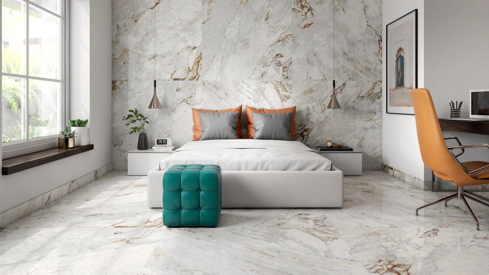 Roca Marmore Parana FOJ01E8011 Vloertegel 1200X1200 Marmore Parana 7mm Glans Ret. - Mozaiektegel.com