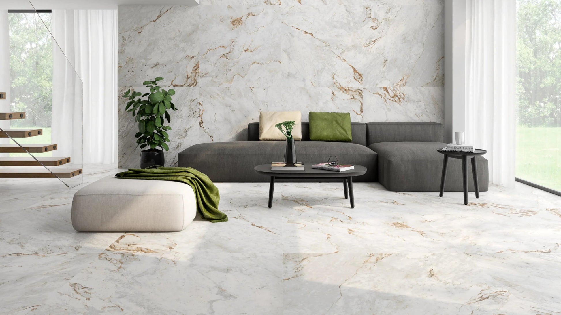 Roca Marmore Parana FOJ02E8011 Vloertegel 1200X1200 Soft Touch 7mm Mat Ret. - Mozaiektegel.com