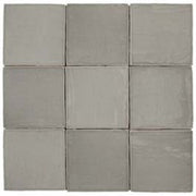 Roca St Tropez FHWE06P021 Wandtegel 130X130 Gris 8,5mm Glans - Mozaiektegel.com