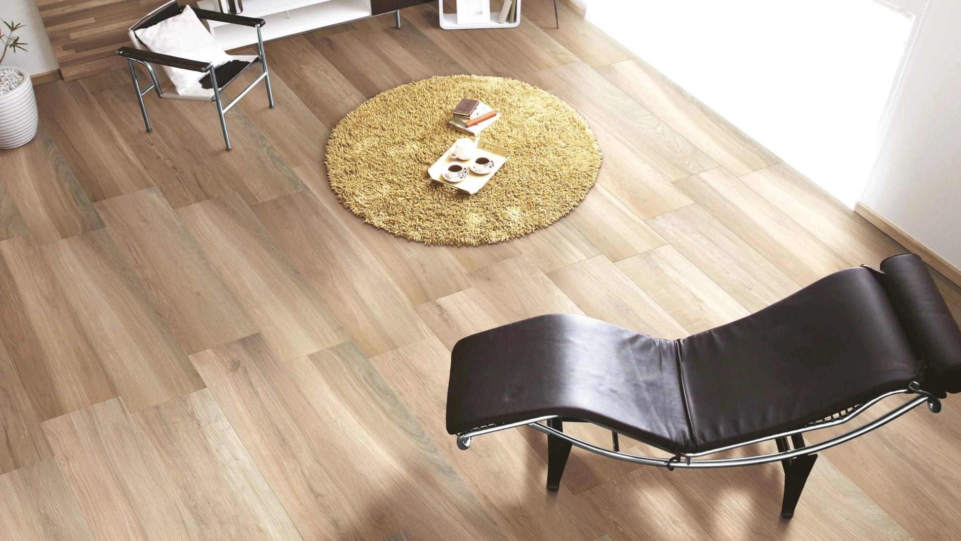 Serenissima Acanto 1047429 Vloertegel 200X1200 Miele 10mm Mat Ret.R10 - Mozaiektegel.com