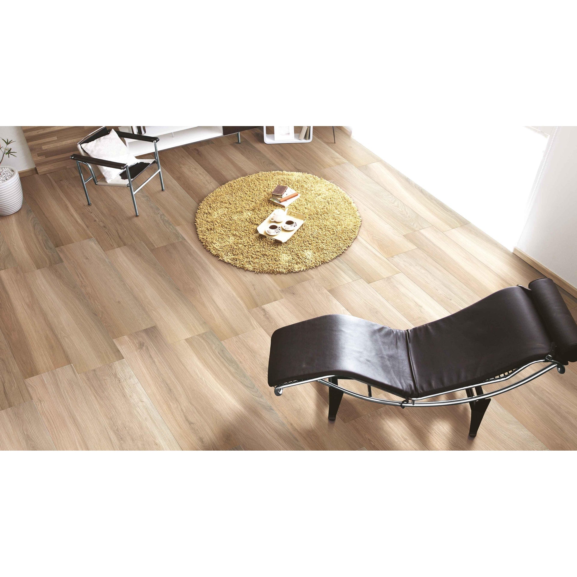 Serenissima Acanto 1047708 Vloertegel 300X1200 Miele 10mm Mat Ret.R10 - Mozaiektegel.com