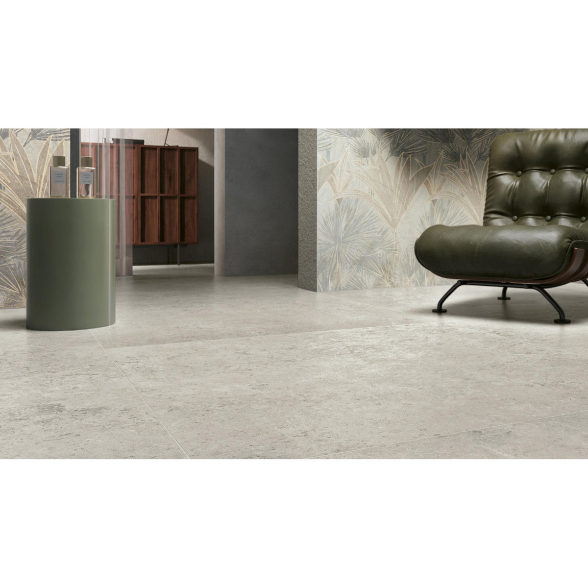 Serenissima Concreta 1081506 Floor Tile 1000X1000 Avorio 8,5Mm Matt Re