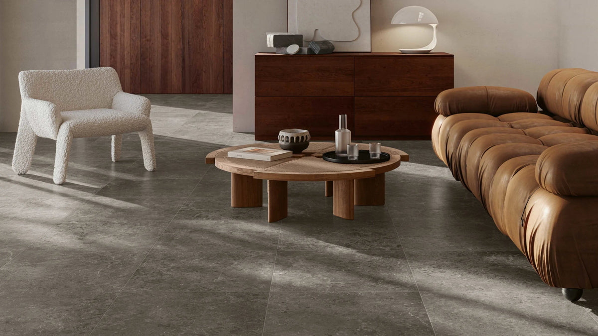 Serenissima Concreta 1081644 Floor Tile 1200X1200 Anthracite 9.5Mm Mat