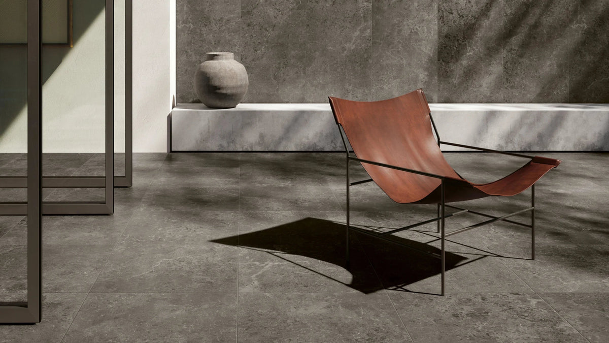 Serenissima Concreta 1081644 Floor Tile 1200X1200 Anthracite 9.5Mm Mat