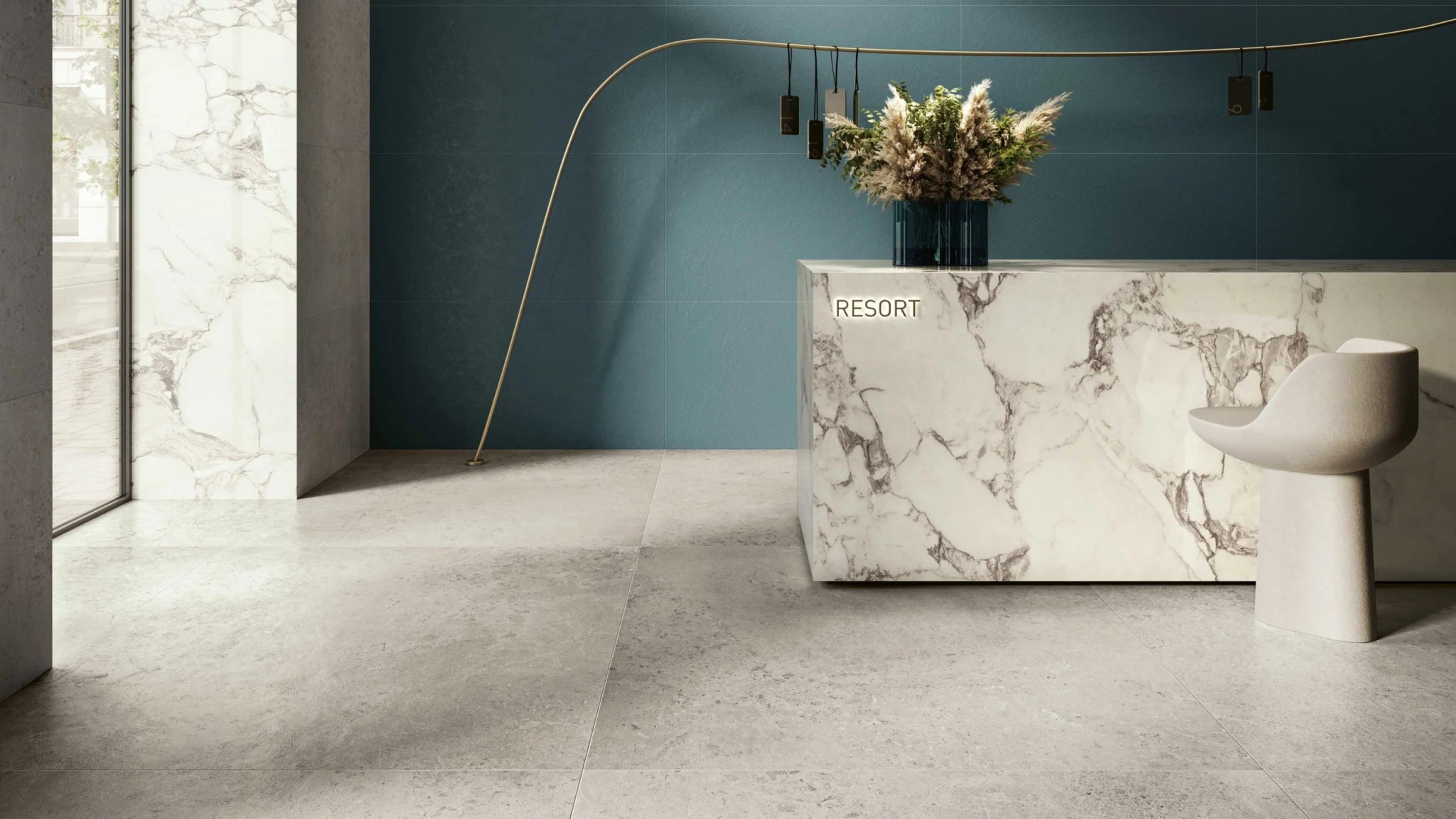 Serenissima Concreta 1081645 Floor Tile 1200X1200 Avorio 9,5Mm Matt Re