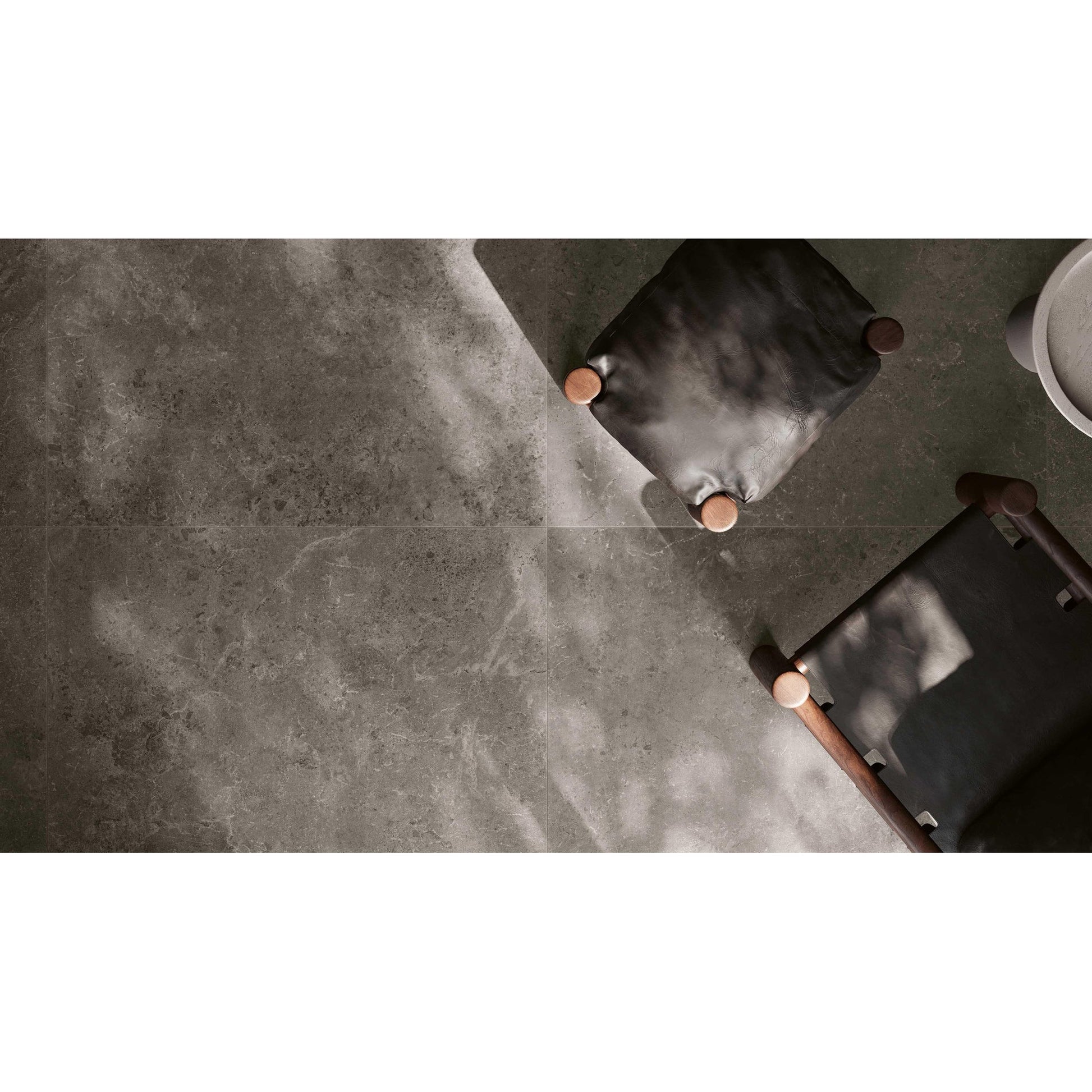 Serenissima Concreta 1081651 Vloertegel 600X600 Antracite 9,5Mm Mat Ret.R10 - Mozaiektegel.com