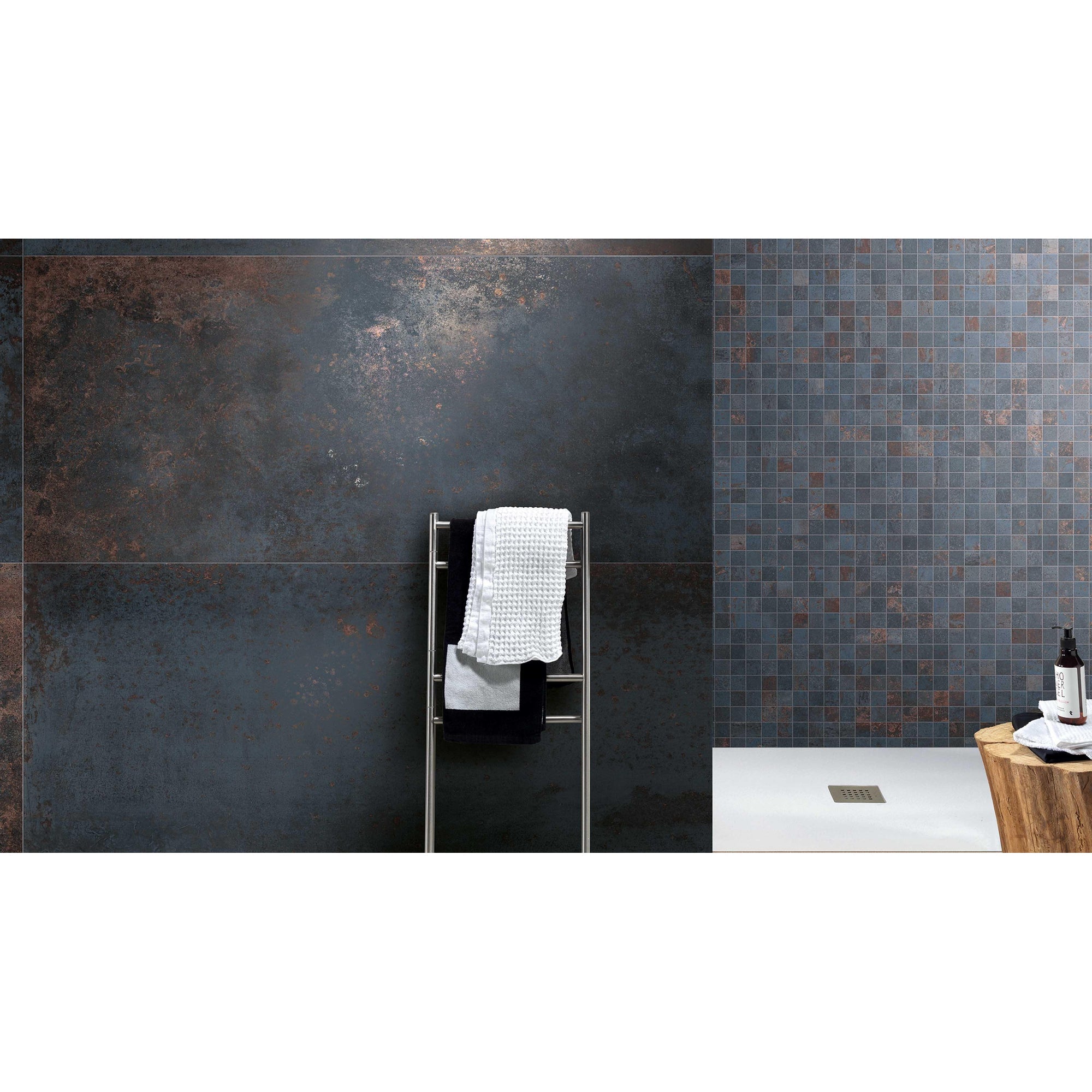 Serenissima Costruire 1060340 Vloertegel 600X600 Nero 10mm Mat Ret.R10 - Mozaiektegel.com