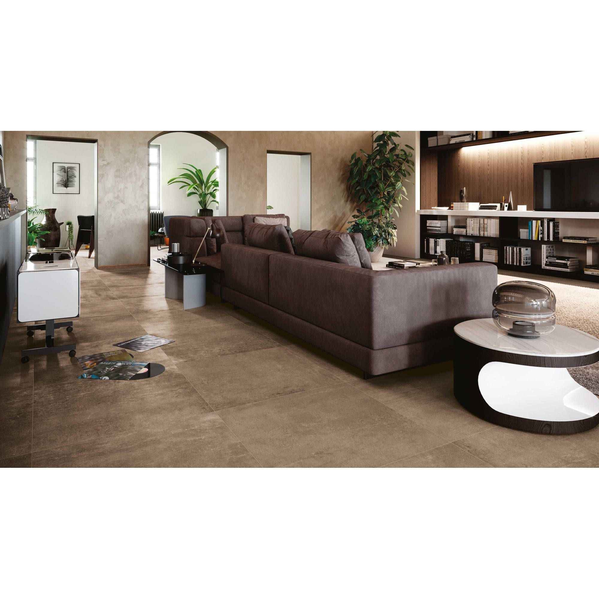 Serenissima Evoca 1064915 Vloertegel 1000X1000 Terra 8,5mm Mat Ret.R10 - Mozaiektegel.com