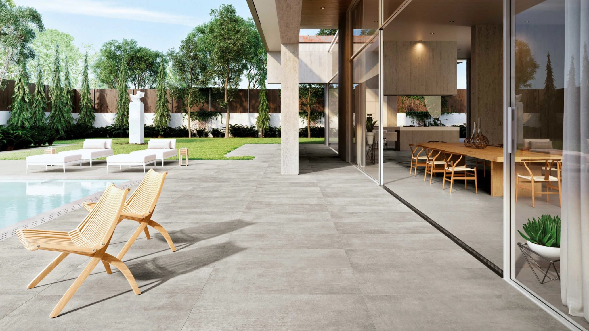 Serenissima Evoca 1064921 Vloertegel 500X1000 Cenere 8,5mm Mat Ret.R10 - Mozaiektegel.com