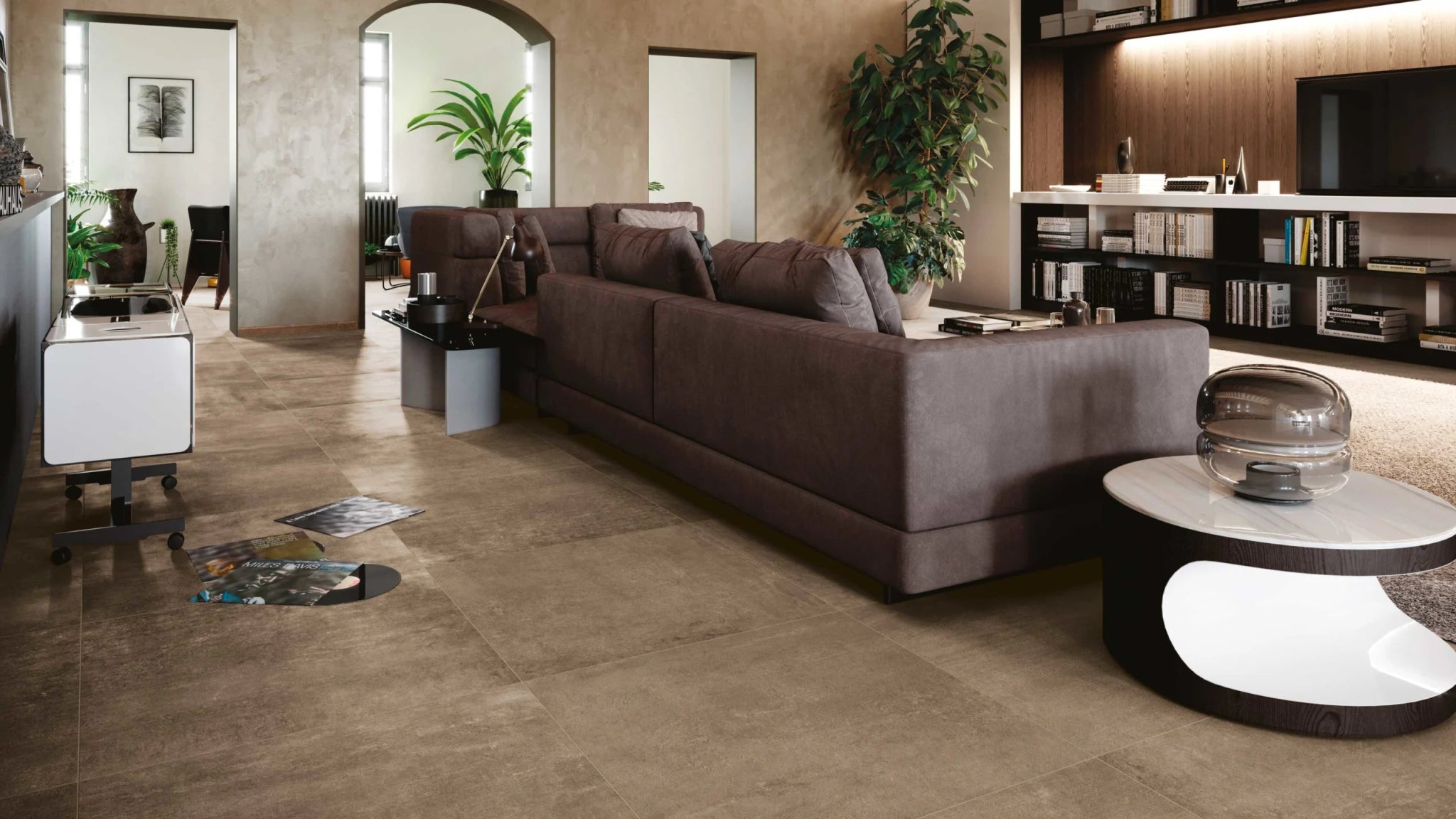 Serenissima Evoca 1064922 Vloertegel 500X1000 Terra 8,5mm Mat Ret.R10 - Mozaiektegel.com