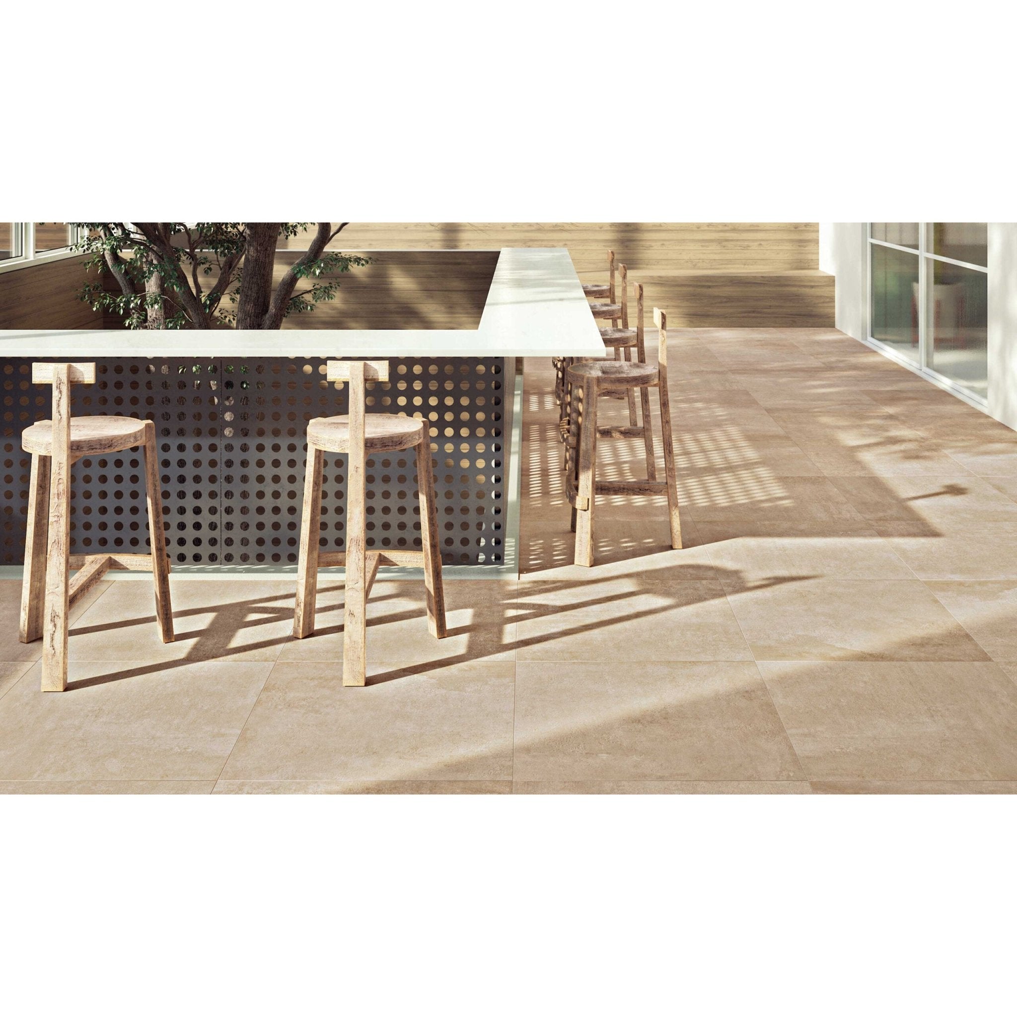 Serenissima Evoca 1064958 Vloertegel 300X600 Ambra 10mm Mat Ret.R10 - Mozaiektegel.com