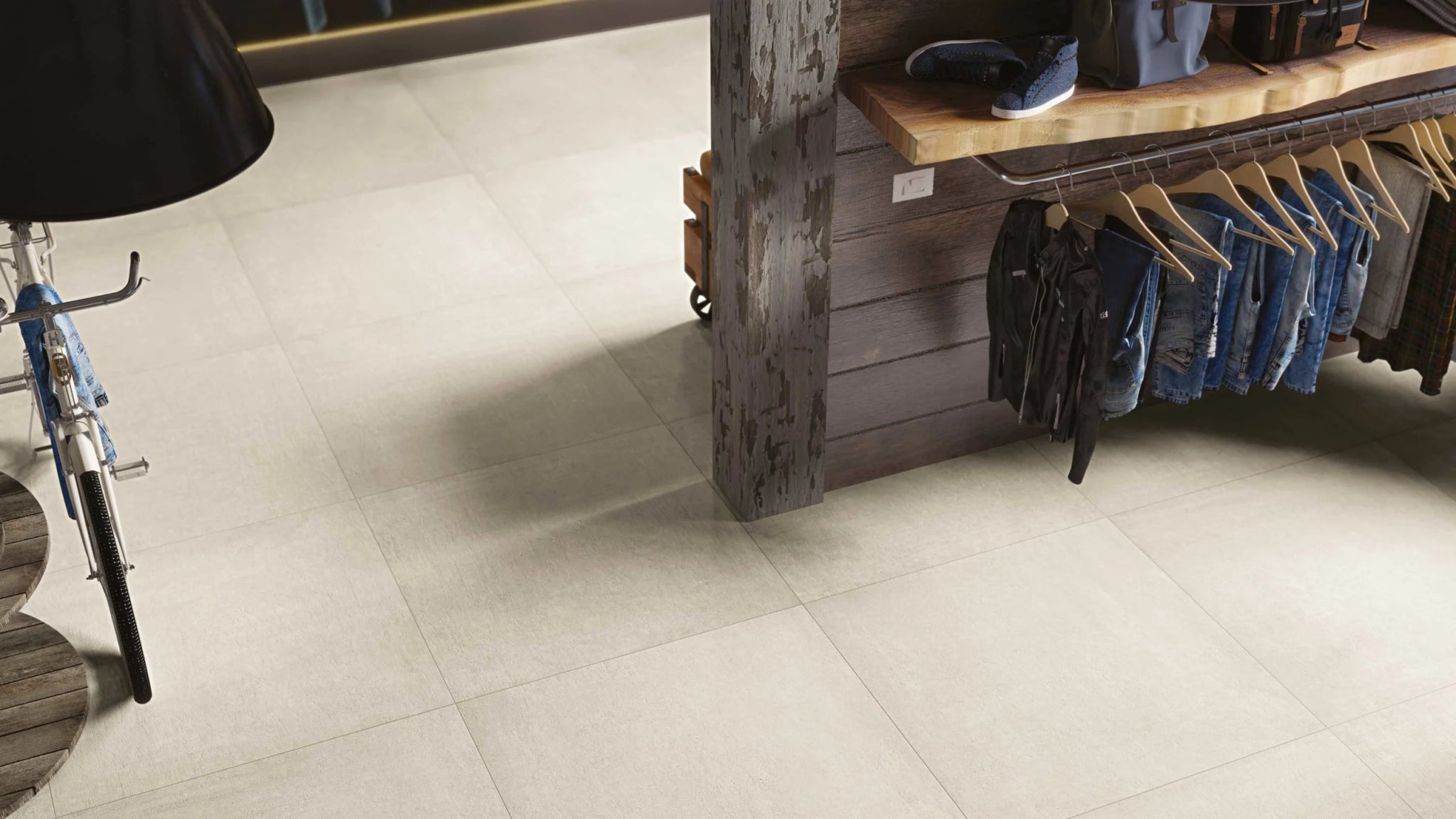 Serenissima Evoca 1065153 Vloertegel 800X800 Avorio 10mm Mat Ret.R11 - Mozaiektegel.com