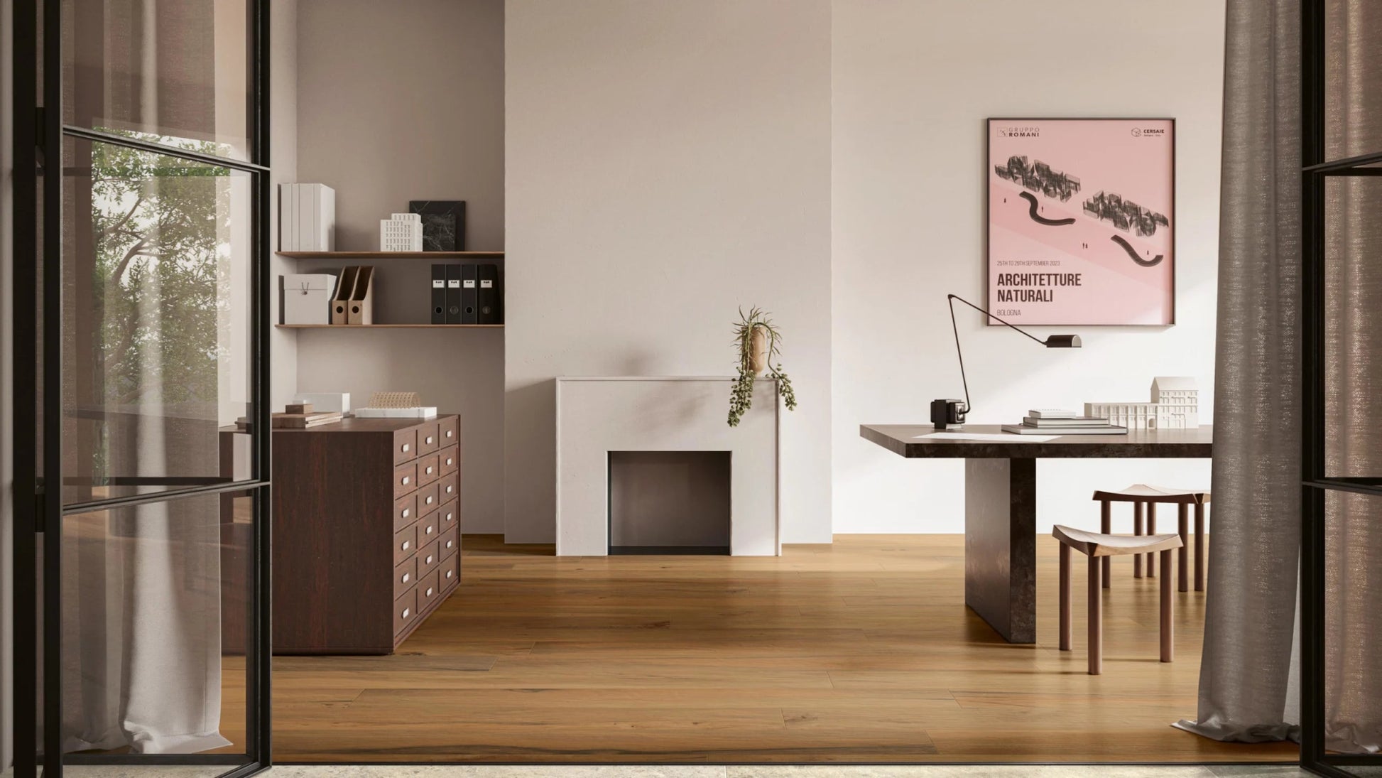 Serenissima I Lecci 1086631 Vloer/Wand - tegel 200X1200 Oliato 9,5mm Mat Ret.R10 - Mozaiektegel.com