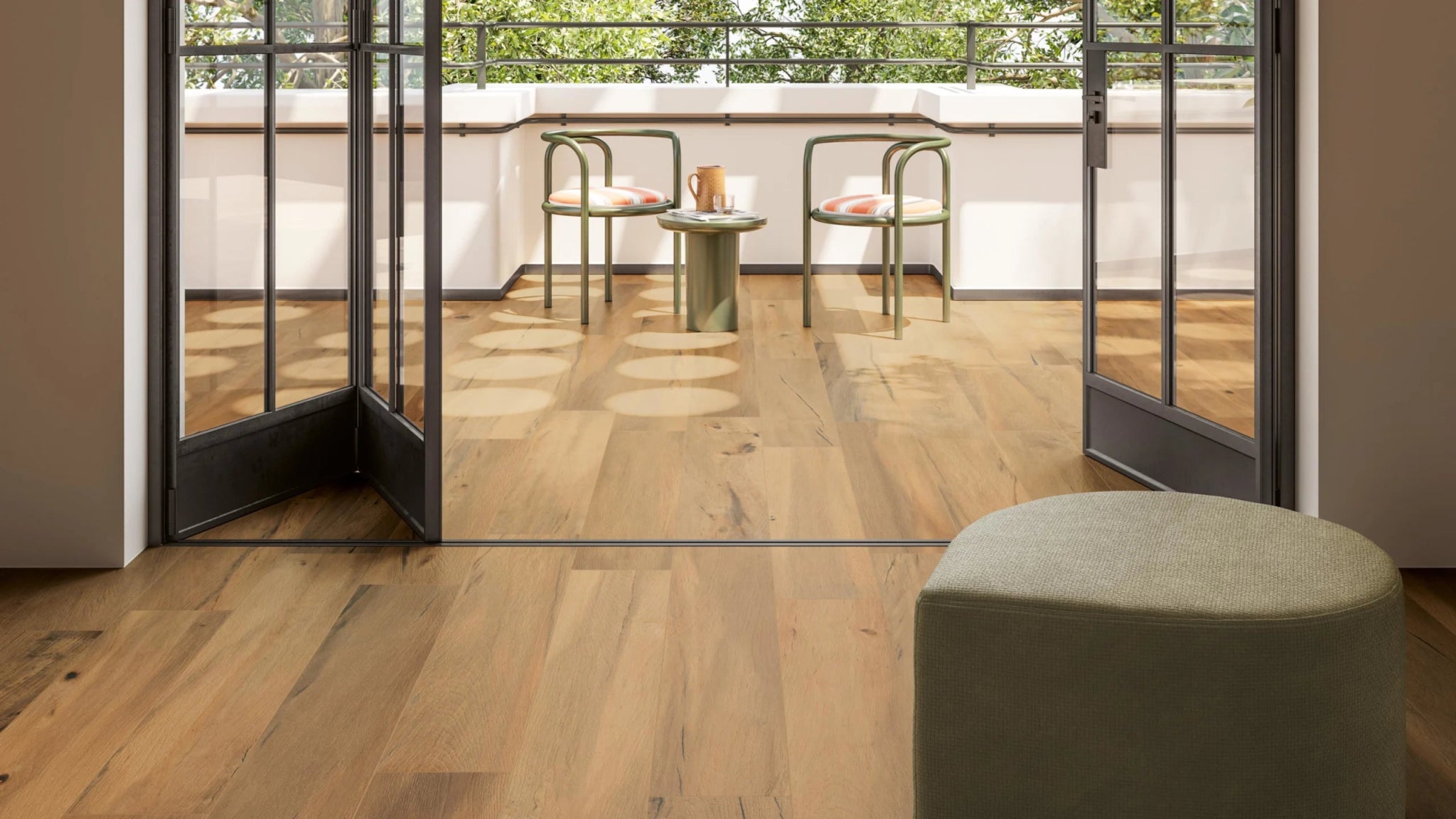 Serenissima I Lecci 1086631 Vloer/Wand - tegel 200X1200 Oliato 9,5mm Mat Ret.R10 - Mozaiektegel.com