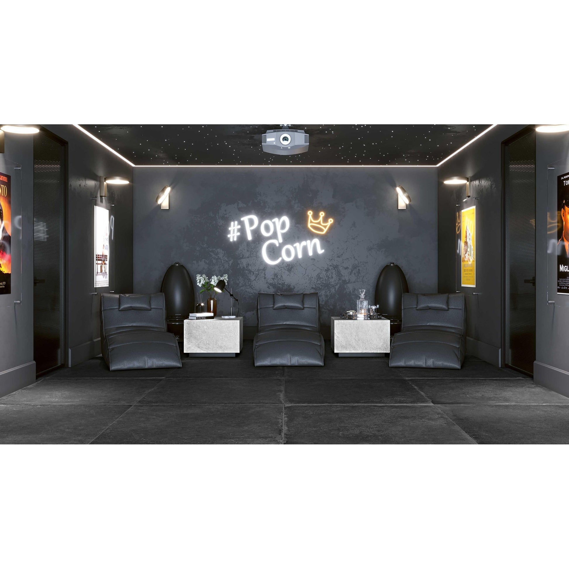 Serenissima Materica 1075350 Vloertegel 600X600 Nero 10mm Mat Ret.R10 - Mozaiektegel.com