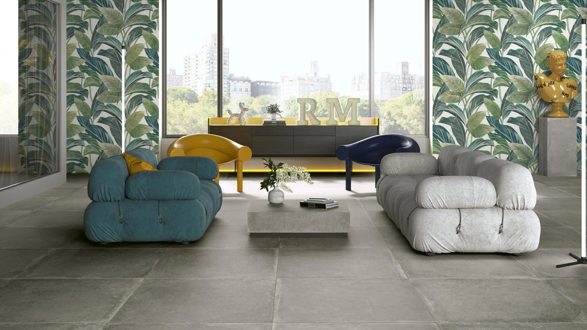 Serenissima Materica 1075351 Vloertegel 600X600 Perla 10mm Mat Ret.R10 - Mozaiektegel.com