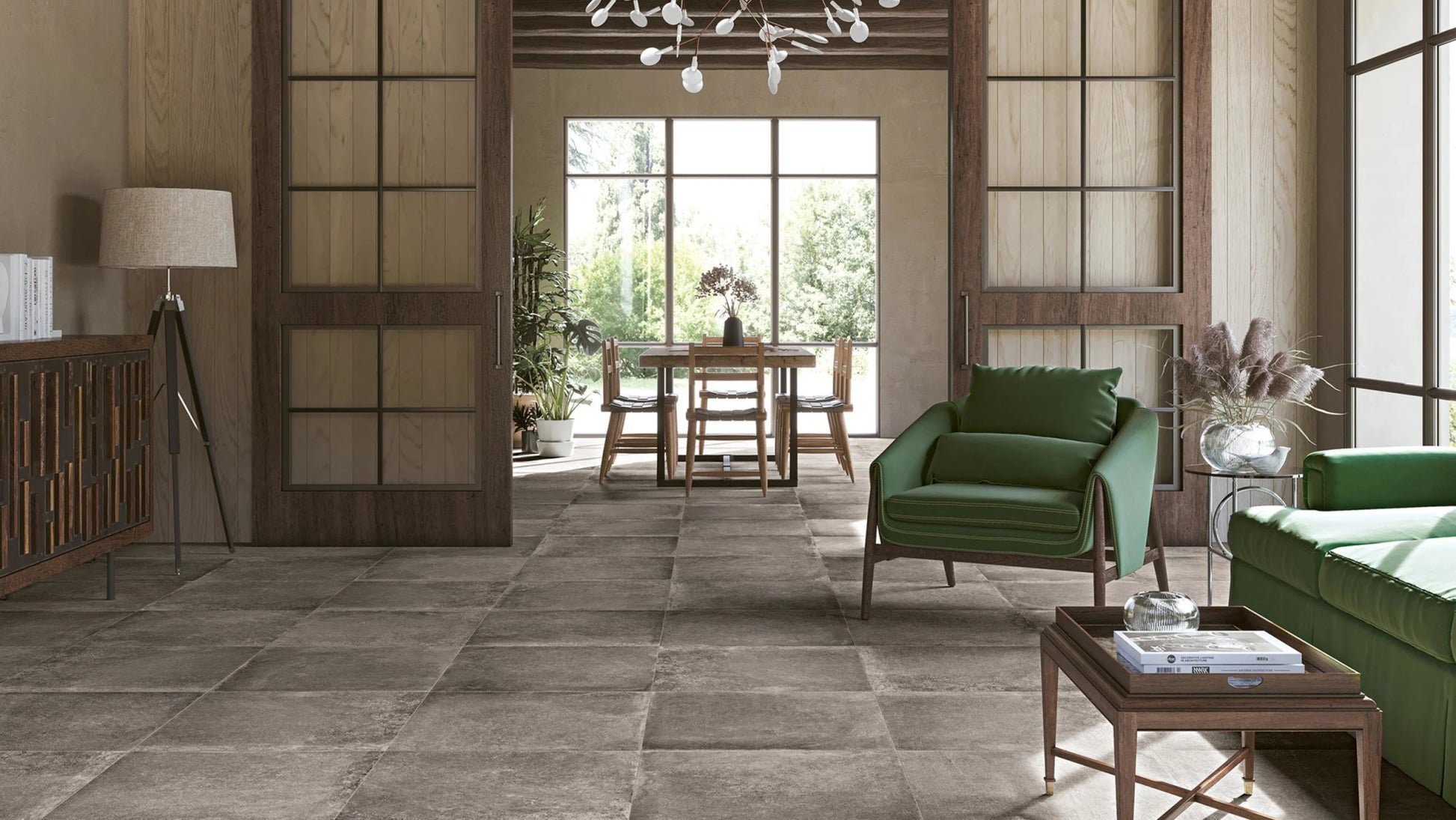 Serenissima Materica 1075353 Vloertegel 600X600 Tortora 10mm Mat Ret.R10 - Mozaiektegel.com