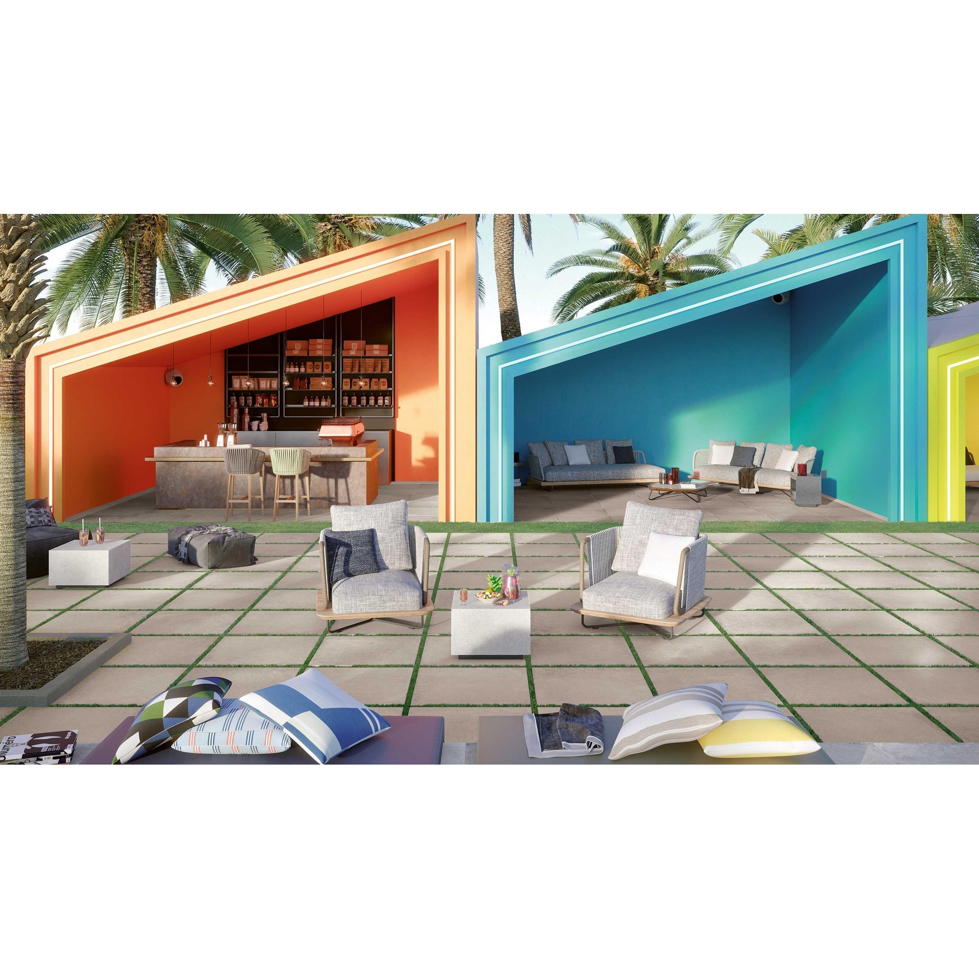 Serenissima Materica 1075362 Vloertegel 300X600 Platino 10mm Mat Ret.R10 - Mozaiektegel.com