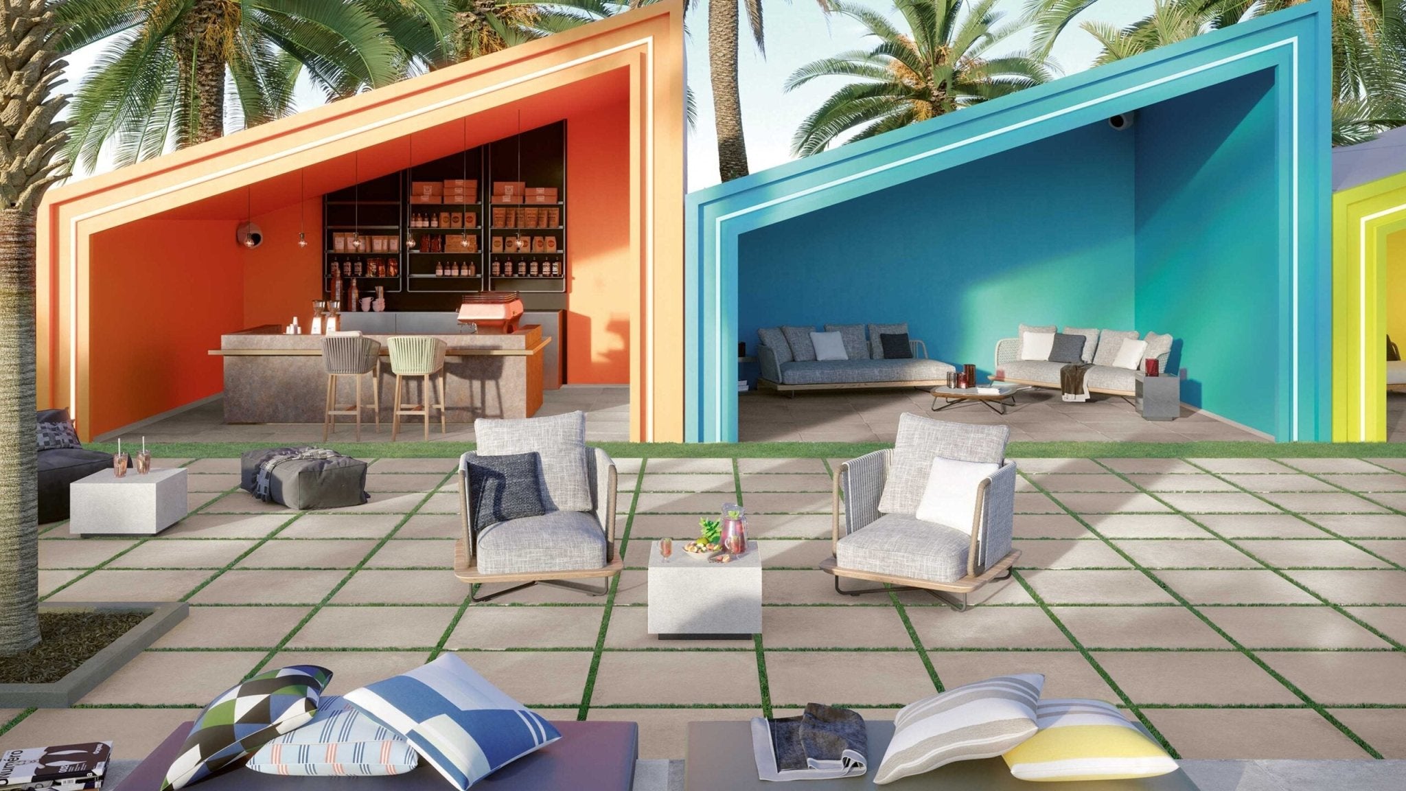 Serenissima Materica 1075372 Vloertegel 1000X1000 Platino 8,5mm Mat Ret.R10 - Mozaiektegel.com