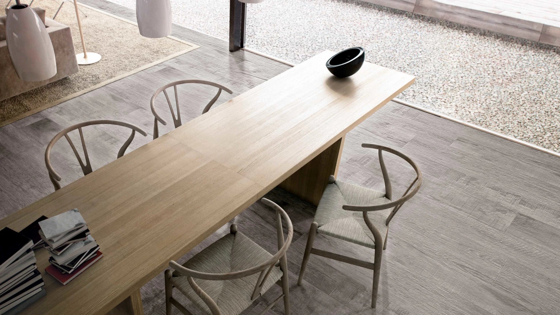 Serenissima Norway 1050640 Vloertegel 200X1200 Long Night 10mm Mat Ret.R10 - Mozaiektegel.com