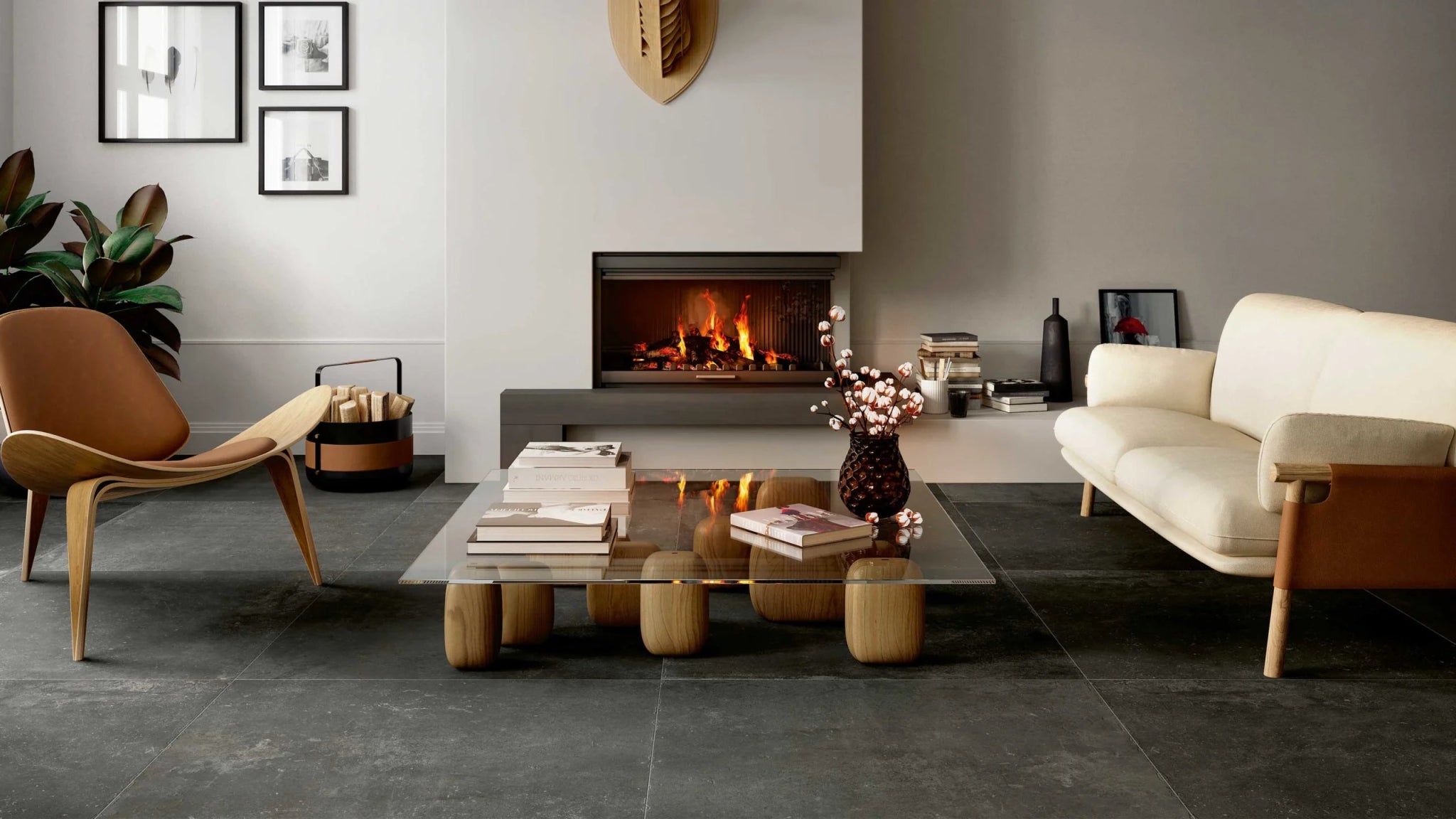 Serenissima Promenade 1067734 Vloertegel 600X1200 Ebano 10mm Mat Ret.R10 - Mozaiektegel.com