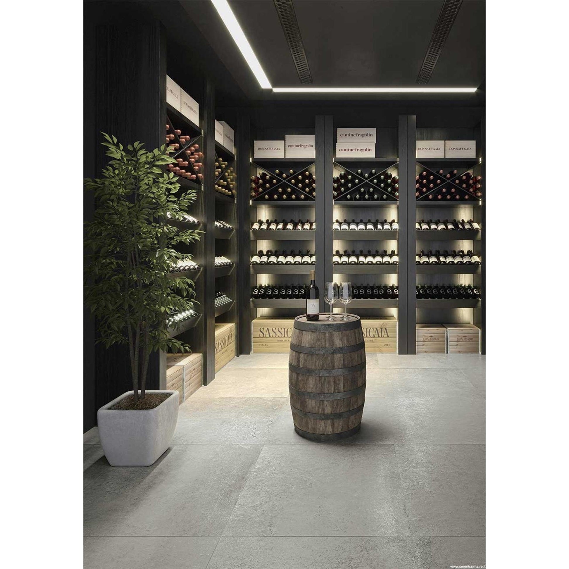 Serenissima Studio 50 1068019 Vloertegel 1000X1000 Perla 8,5mm Mat Ret.R10 - Mozaiektegel.com