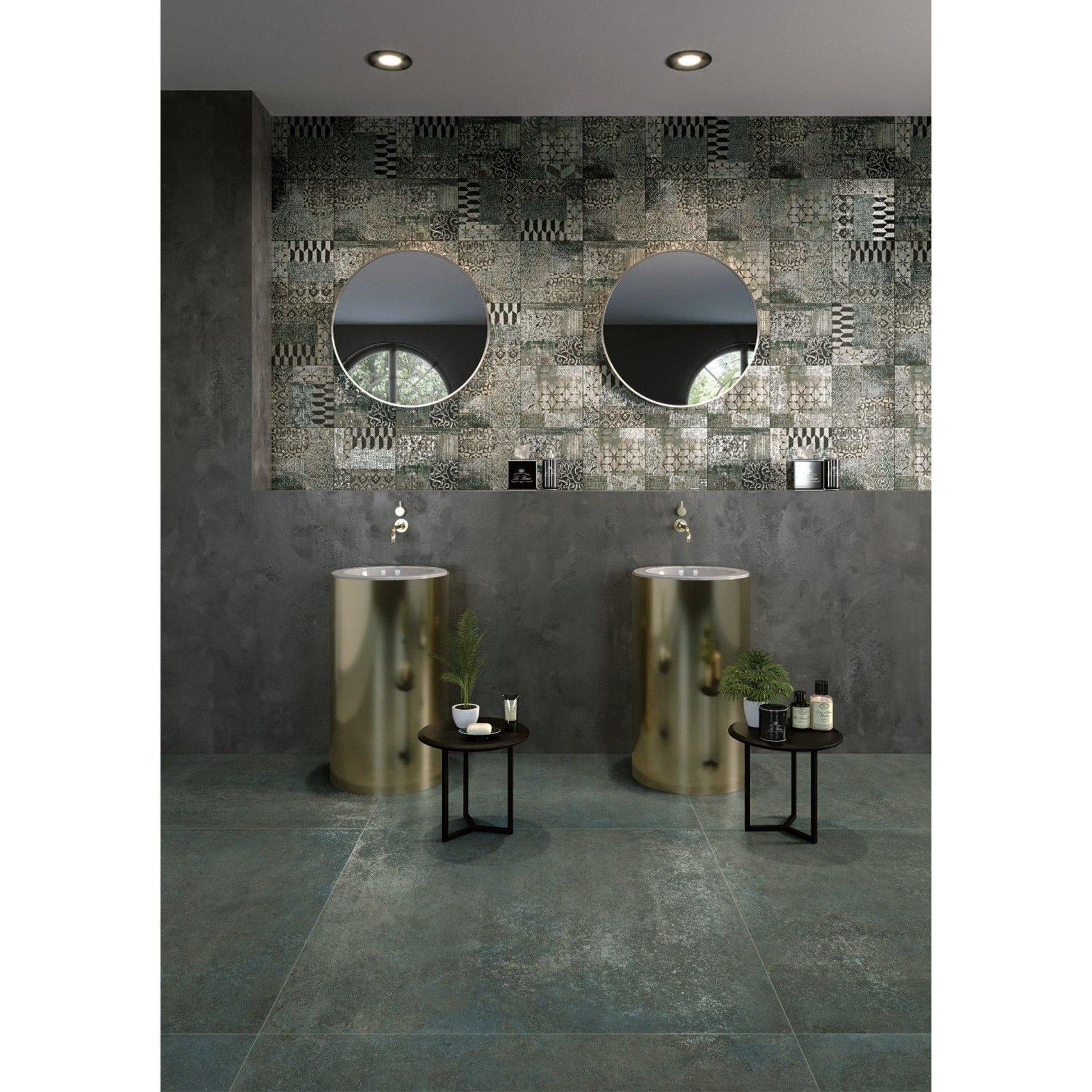 Serenissima Studio 50 1068021 Vloertegel 1000X1000 Verderame 8,5mm Mat Ret.R10 - Mozaiektegel.com