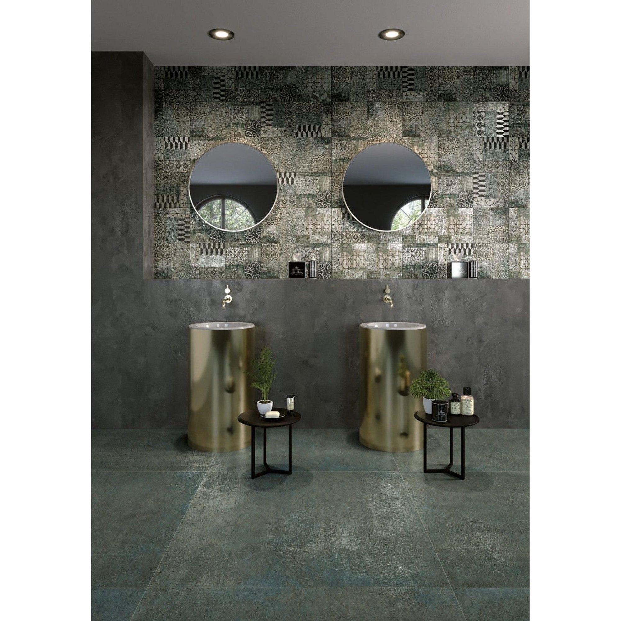 Serenissima Studio 50 1068021 Vloertegel 1000X1000 Verderame 8,5mm Mat Ret.R10 - Mozaiektegel.com