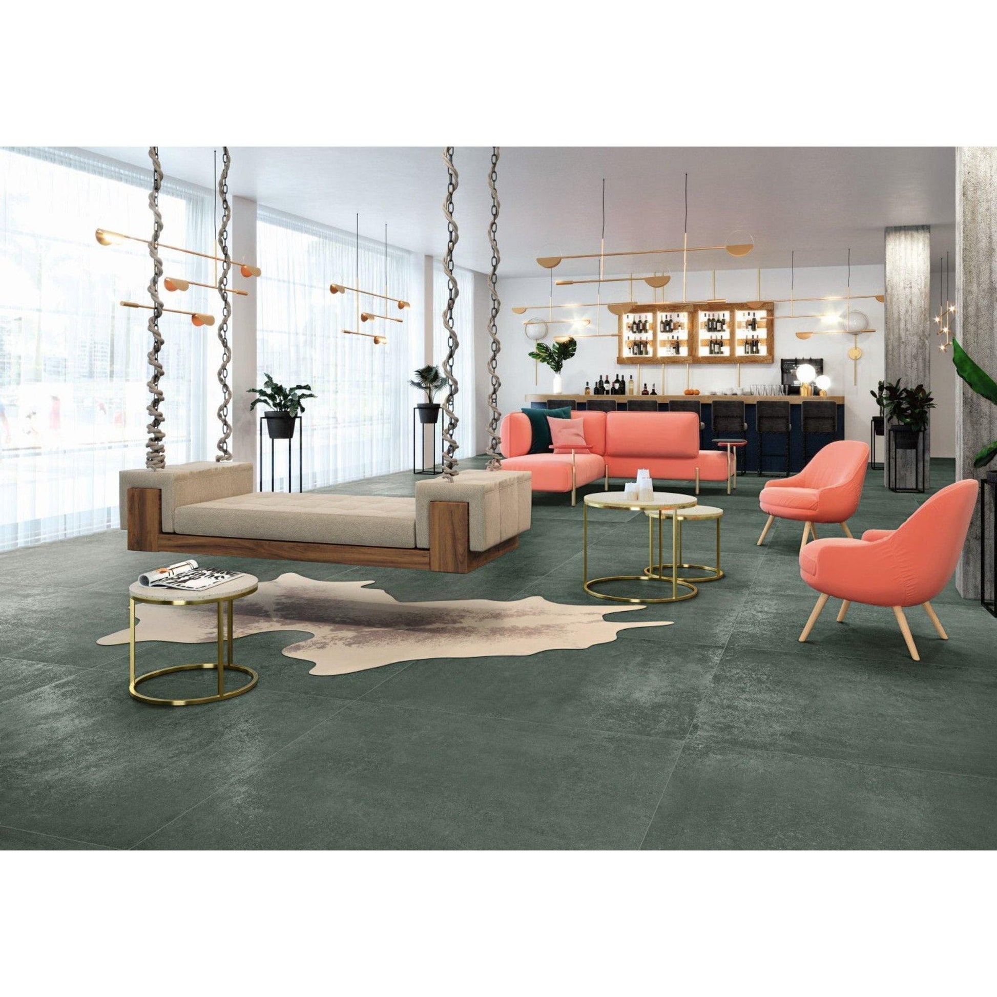 Serenissima Studio 50 1068021 Vloertegel 1000X1000 Verderame 8,5mm Mat Ret.R10 - Mozaiektegel.com