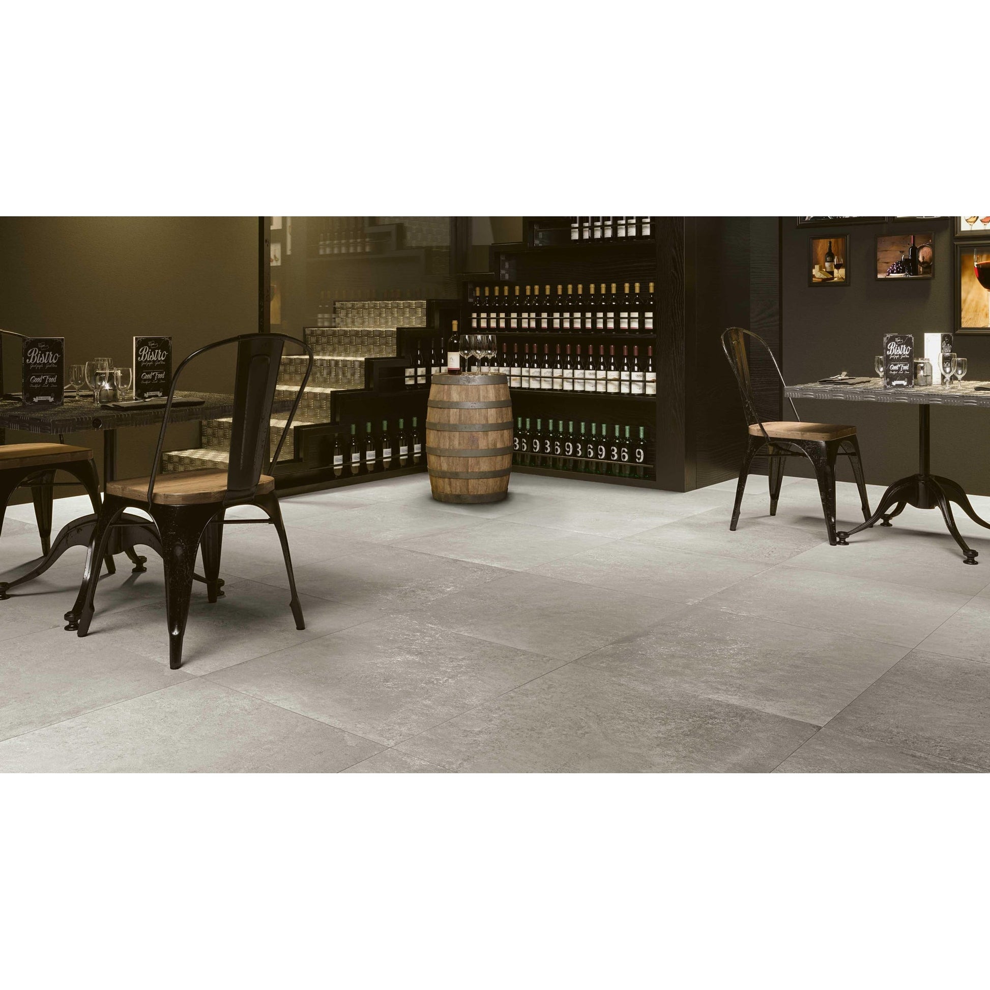 Serenissima Studio 50 1068464 Vloertegel 300X600 Perla 10mm Mat Ret.R10 - Mozaiektegel.com