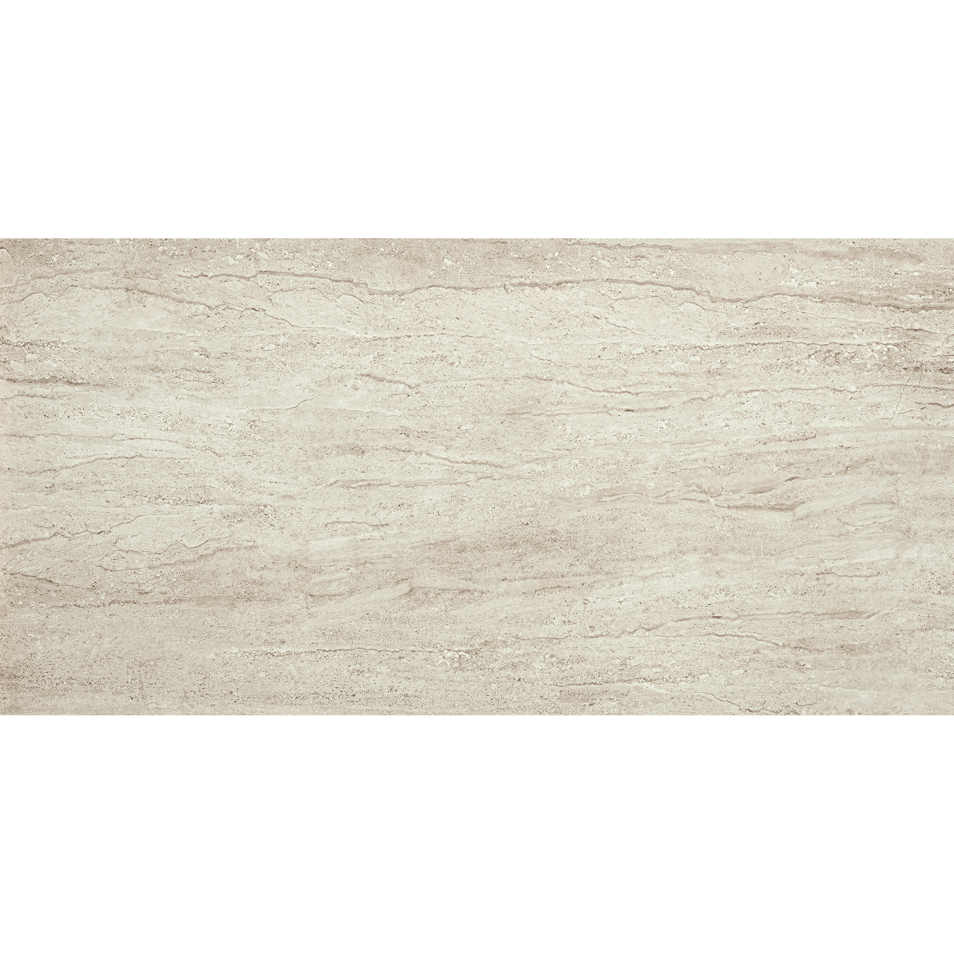 Serenissima Travertini Due 1072940 Vloertegel 600X1200 Bianco 10mm Glans Ret. - Mozaiektegel.com