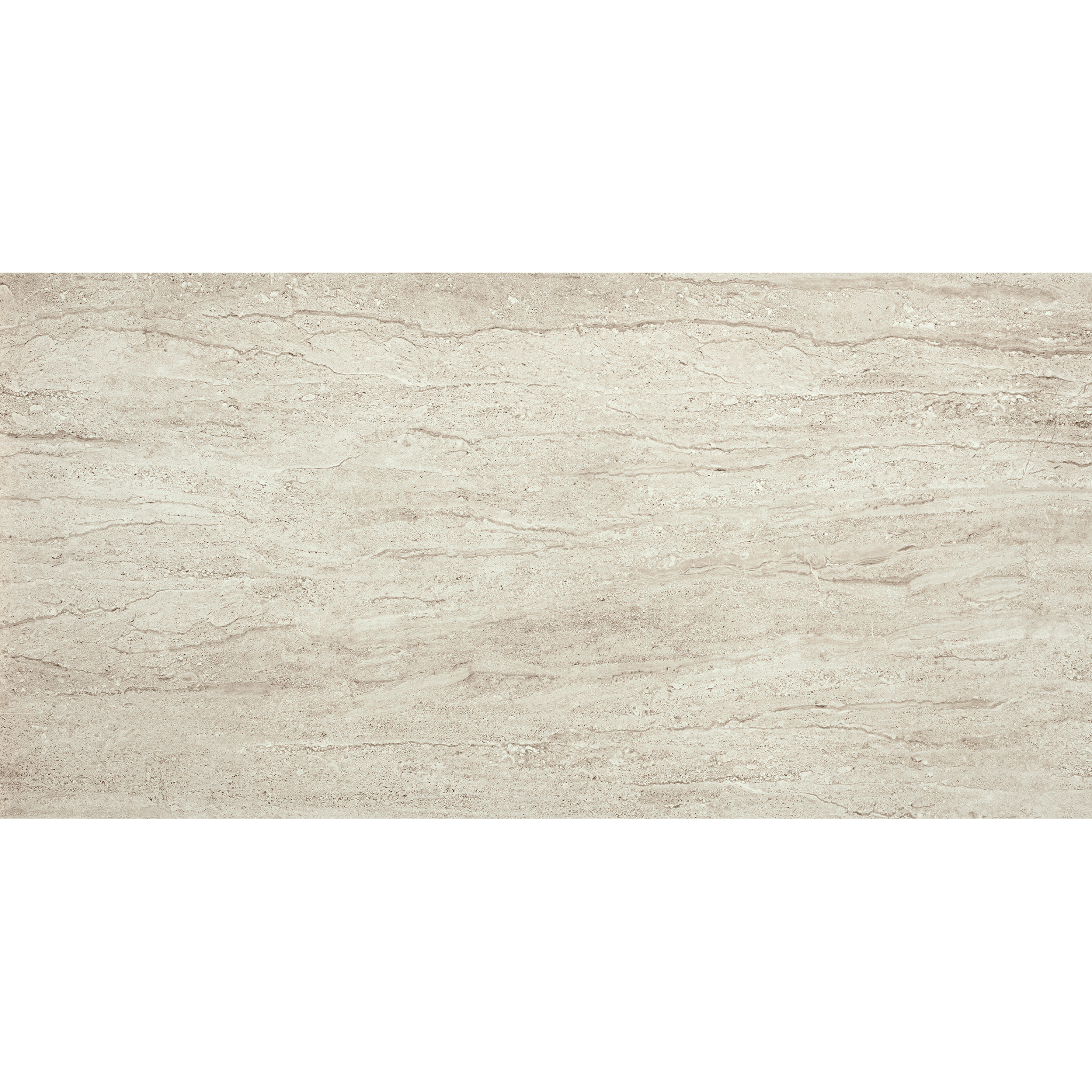 Serenissima Travertini Due 1072940 Vloertegel 600X1200 Bianco 10mm Glans Ret. - Mozaiektegel.com