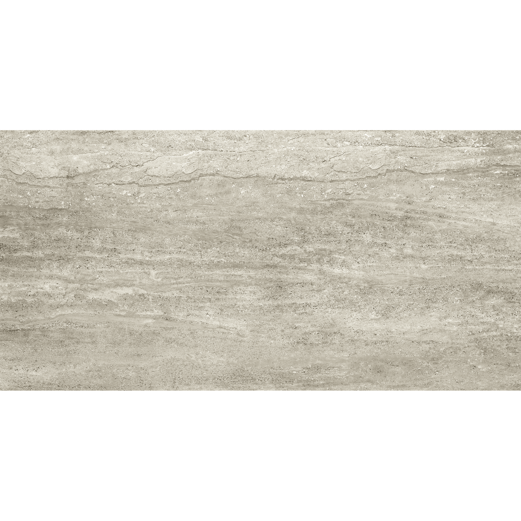 Serenissima Travertini Due 1072942 Vloertegel 600X1200 Greige 10mm Glans Ret. - Mozaiektegel.com