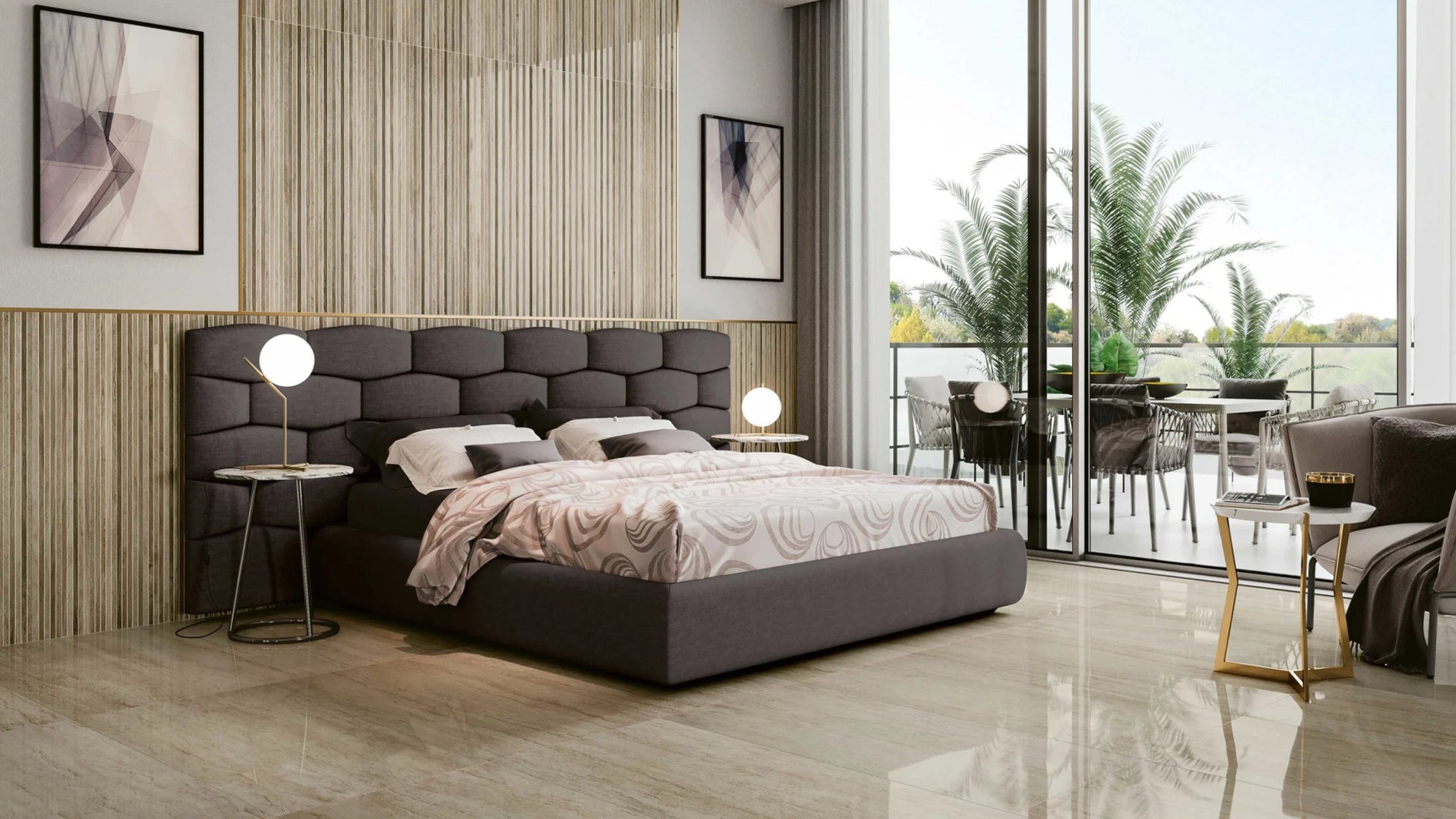 Serenissima Travertini Due 1074389 Vloertegel 600X600 Bianco 9,5mm Mat Ret.R10 - Mozaiektegel.com