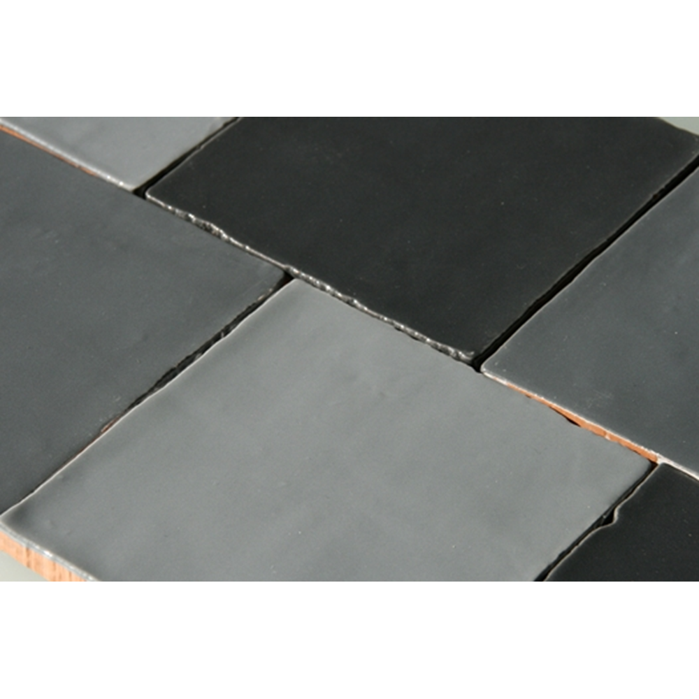 Terre d'Azur Alicante Antracita Claro 13x13 cm - Mozaiektegel.com