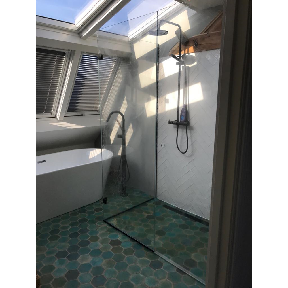 Gerona Blanco Mat 30x7,5 cm - Sfeer, Douchewand Mozaiek Tegels