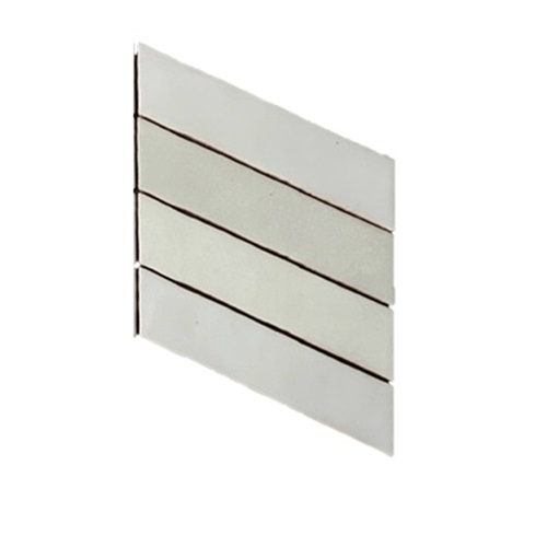 Terre d'Azur Granada Gris Claro - R 6.4x27.5 cm - Mozaiektegel.com