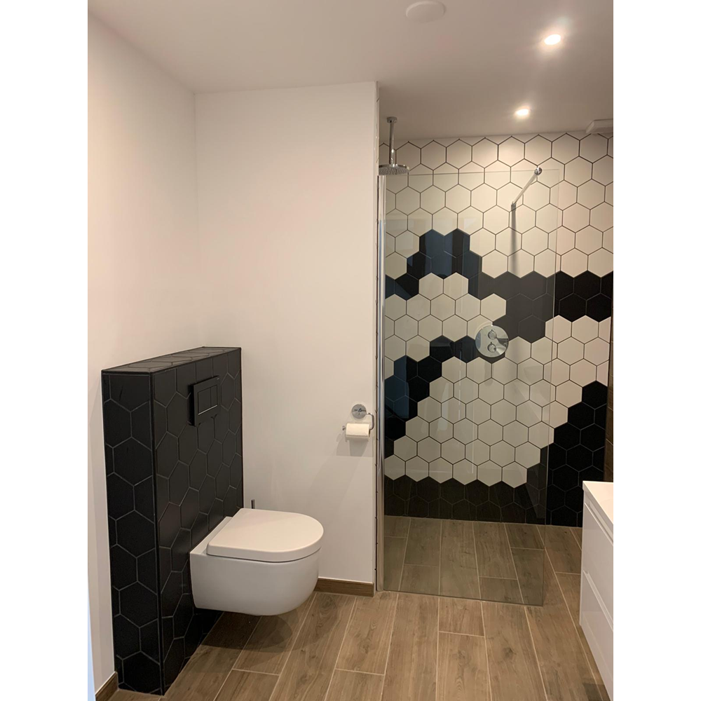 Hexagonale 15x17 cm F17 Matt - Sfeer