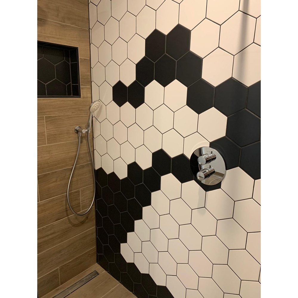 Hexagonale 15x17 cm F4 Matt - Sfeer