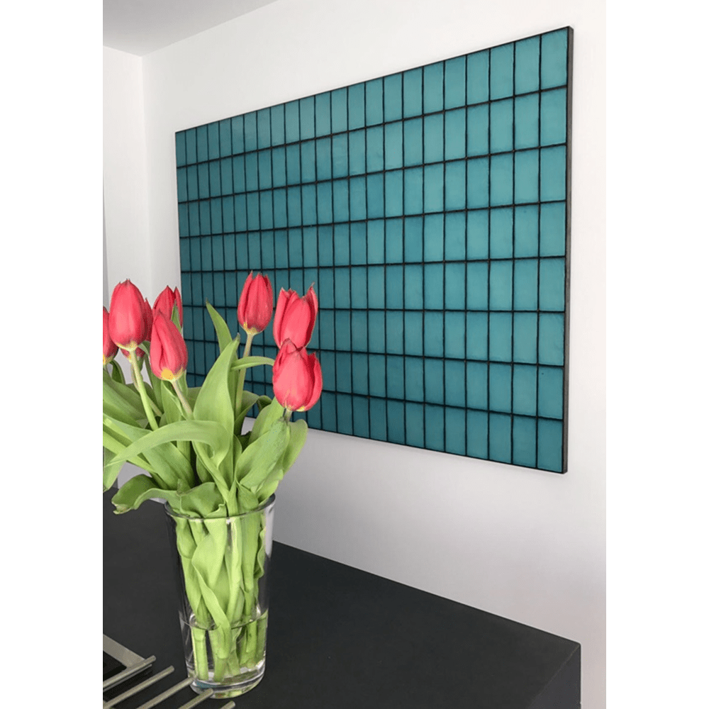 Terre d'Azur Lugo Lava Verde 7.5x15 cm - Mozaiektegel.com