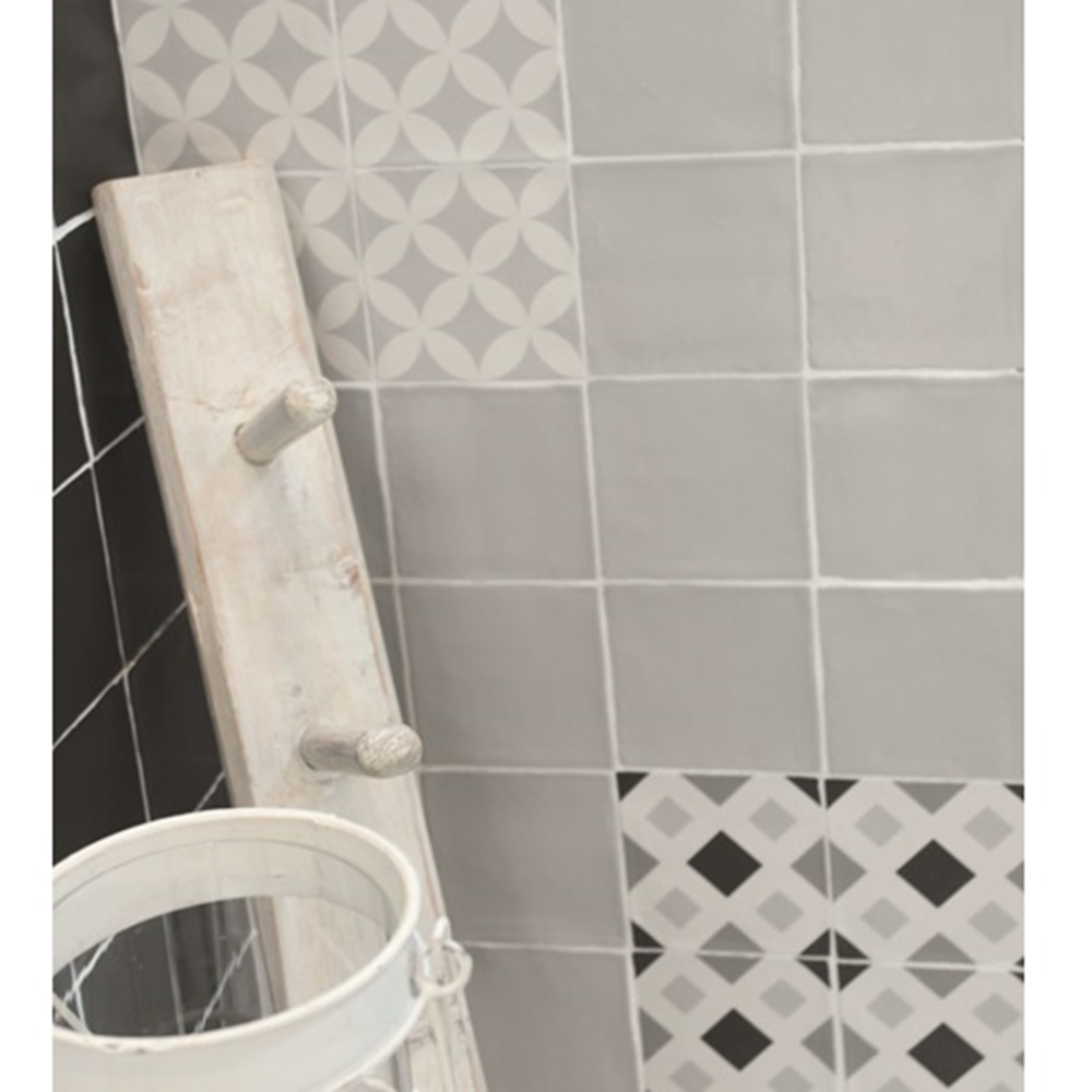 Terre d'Azur Madelaine Grigio Perla Tegel 13x13 cm - Mozaiektegel.com